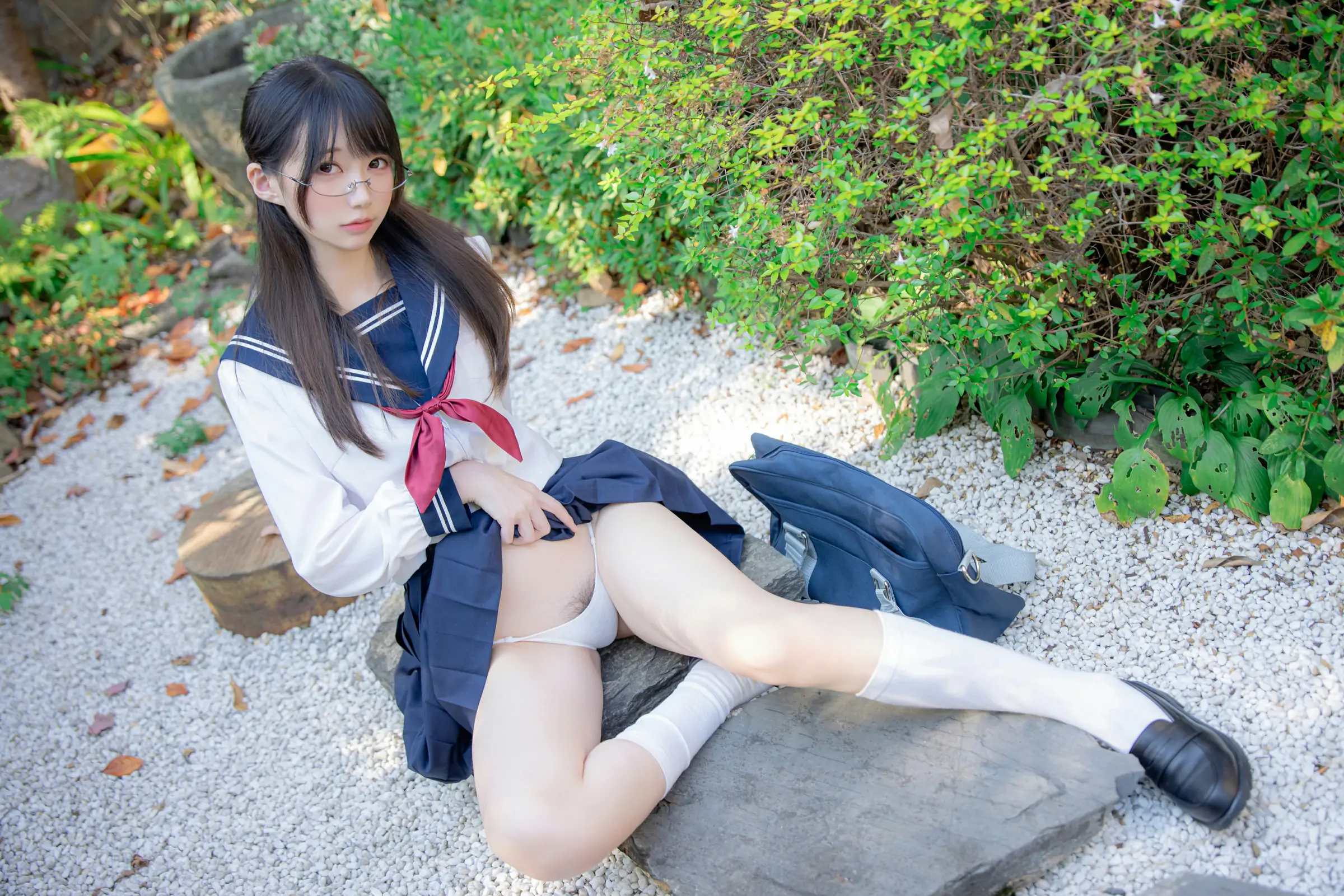 Nagisa魔物喵  真面目な委員長 Cosplay-第19张
