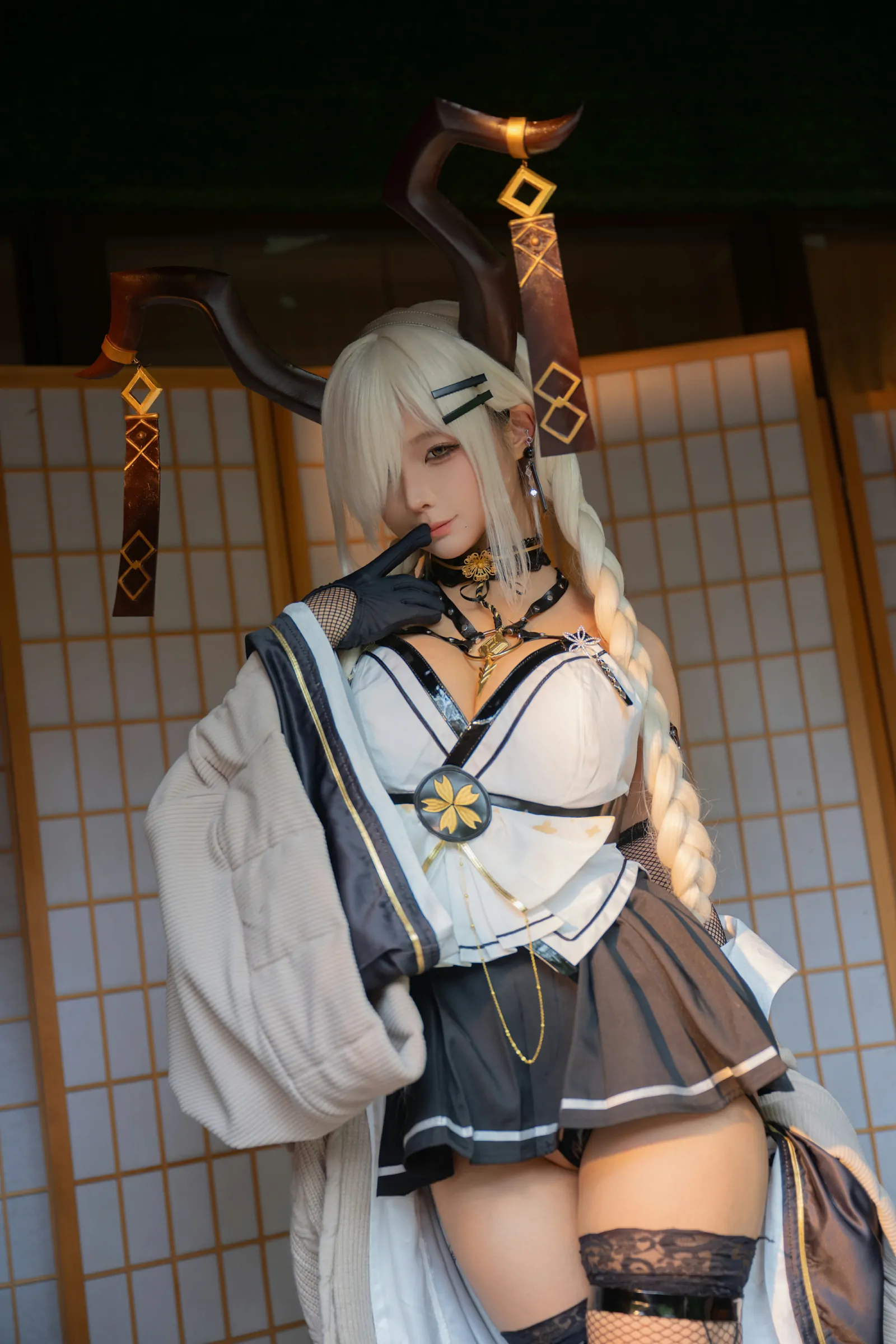 蠢沫沫  碧蓝航线 尾张 Cosplay-第25张