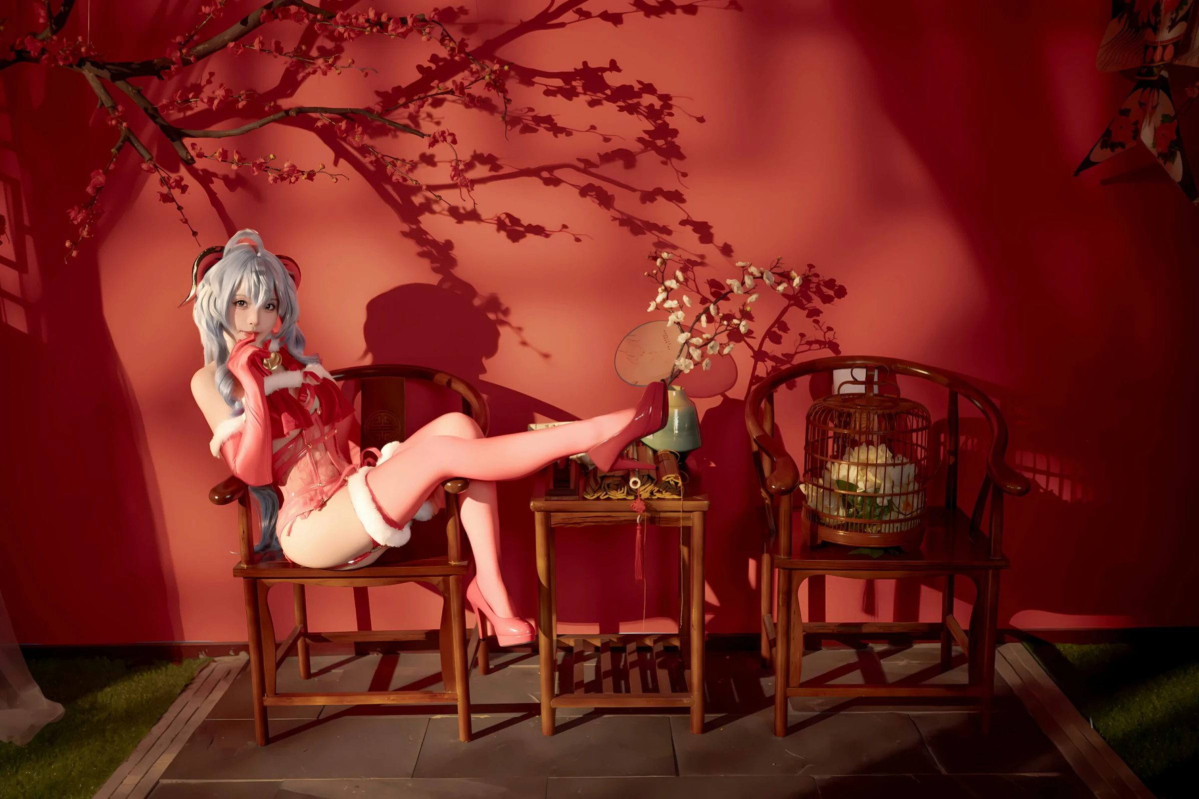 Bangni邦尼  甘雨新春 Cosplay-第66张