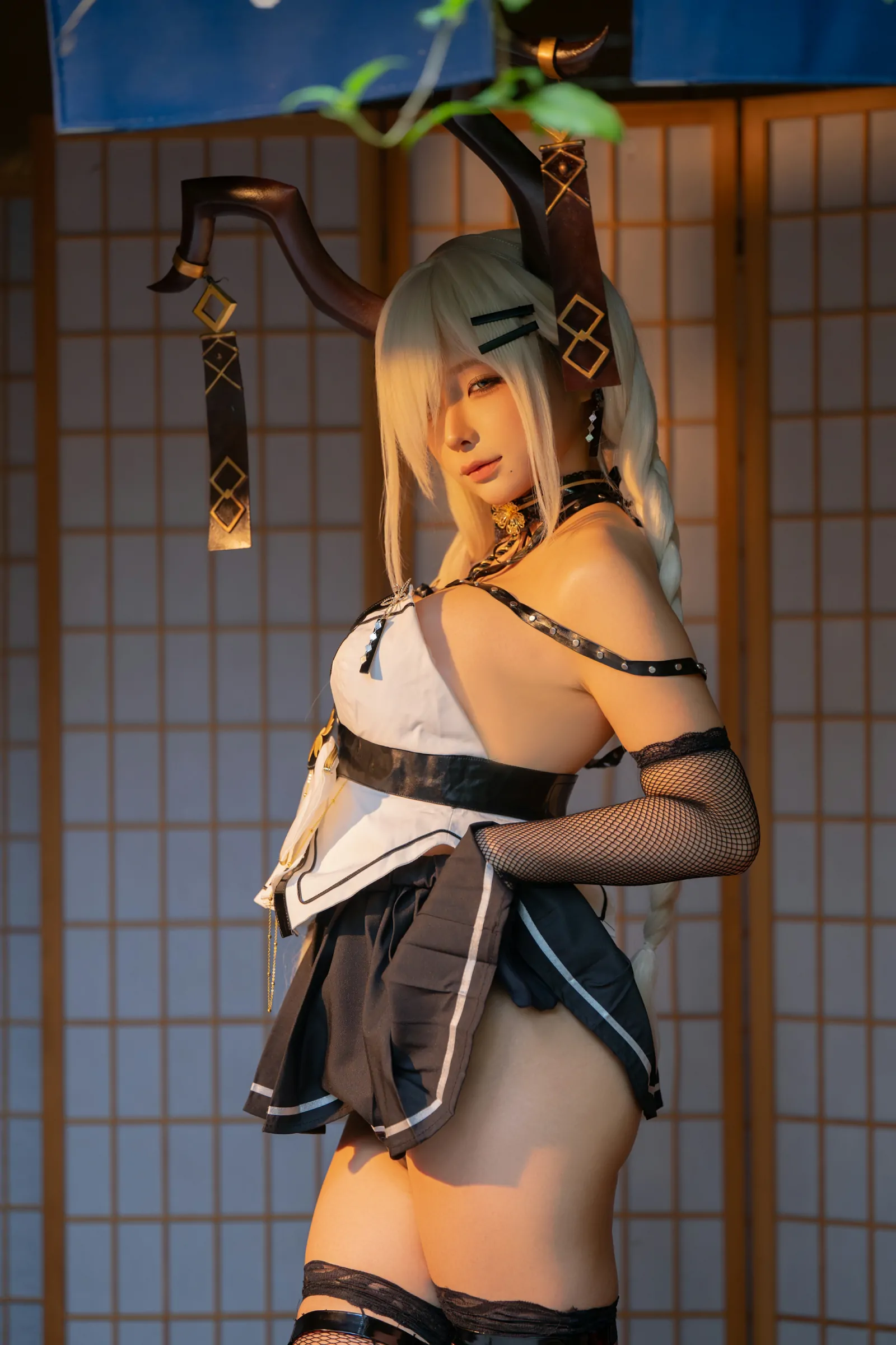 蠢沫沫  碧蓝航线 尾张 Cosplay-第46张