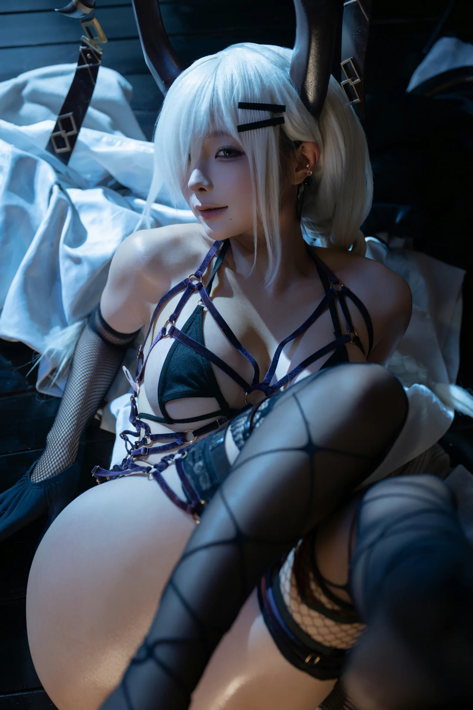 蠢沫沫  碧蓝航线 尾张 Cosplay-第67张