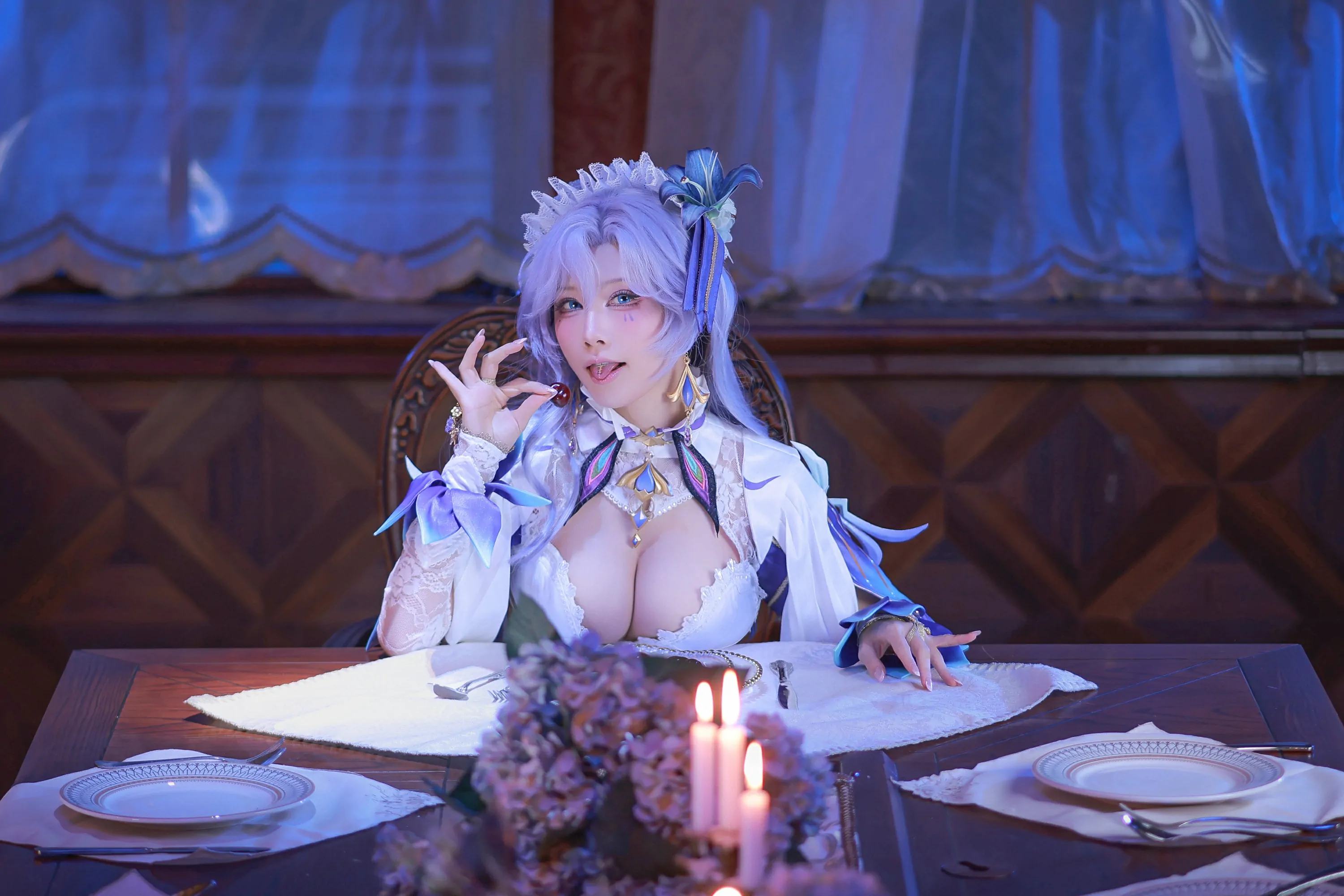 水淼Aqua – 鸣潮 坎特蕾拉 Cosplay-第1张