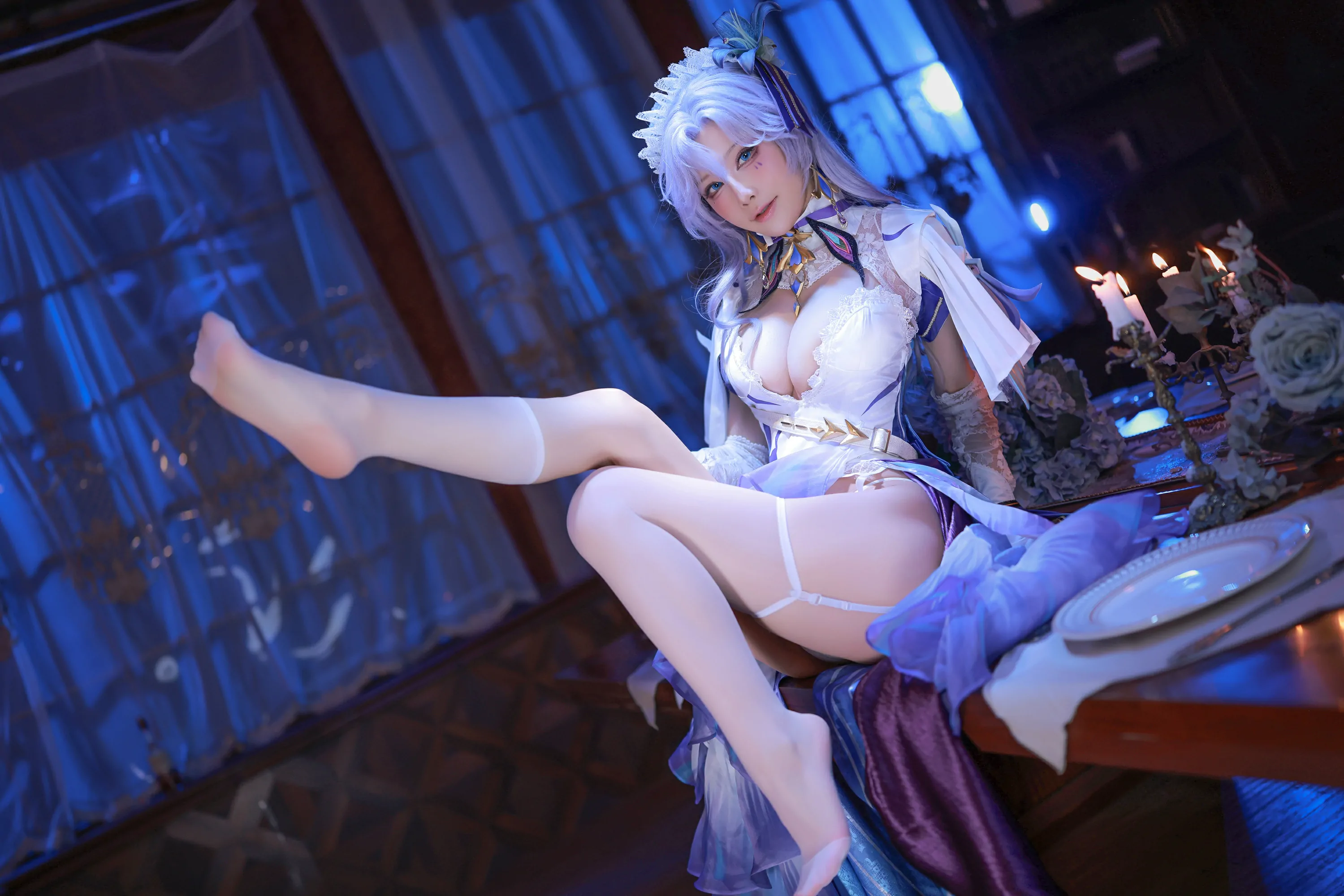 水淼Aqua – 鸣潮 坎特蕾拉 Cosplay-第12张