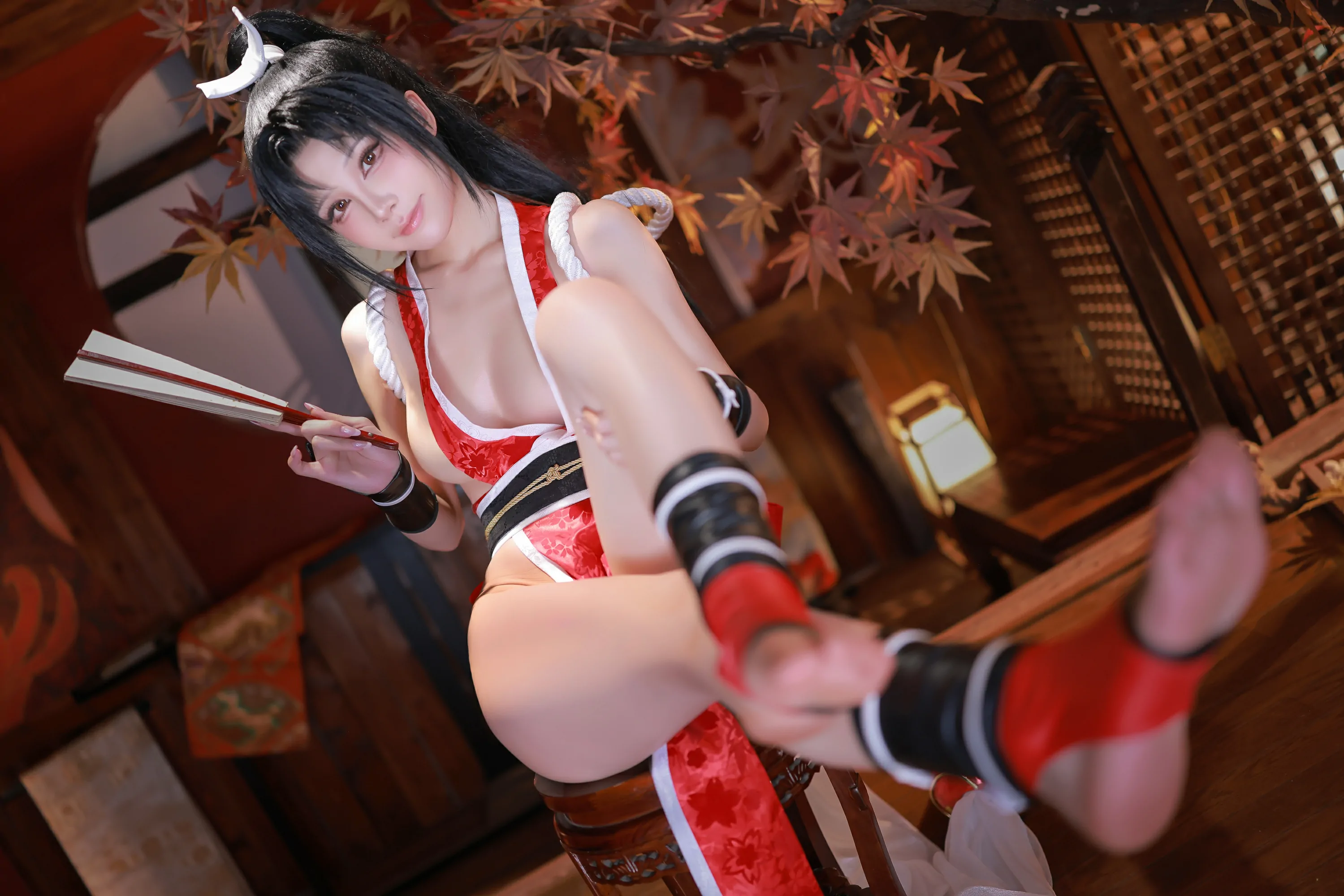 水淼Aqua  4月不知火舞 [6P7] Cosplay-第5张