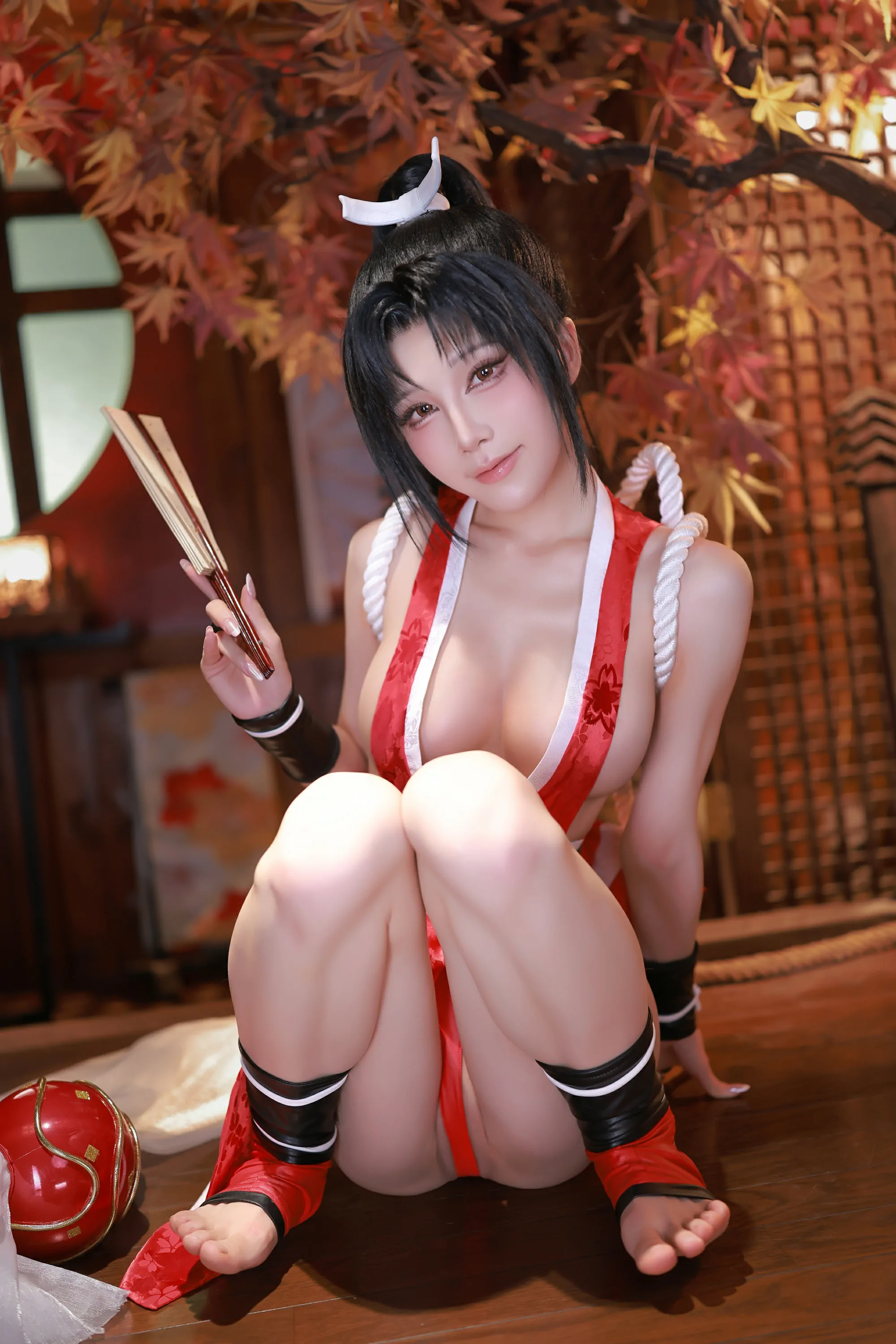 水淼Aqua  4月不知火舞 [6P7] Cosplay-第22张