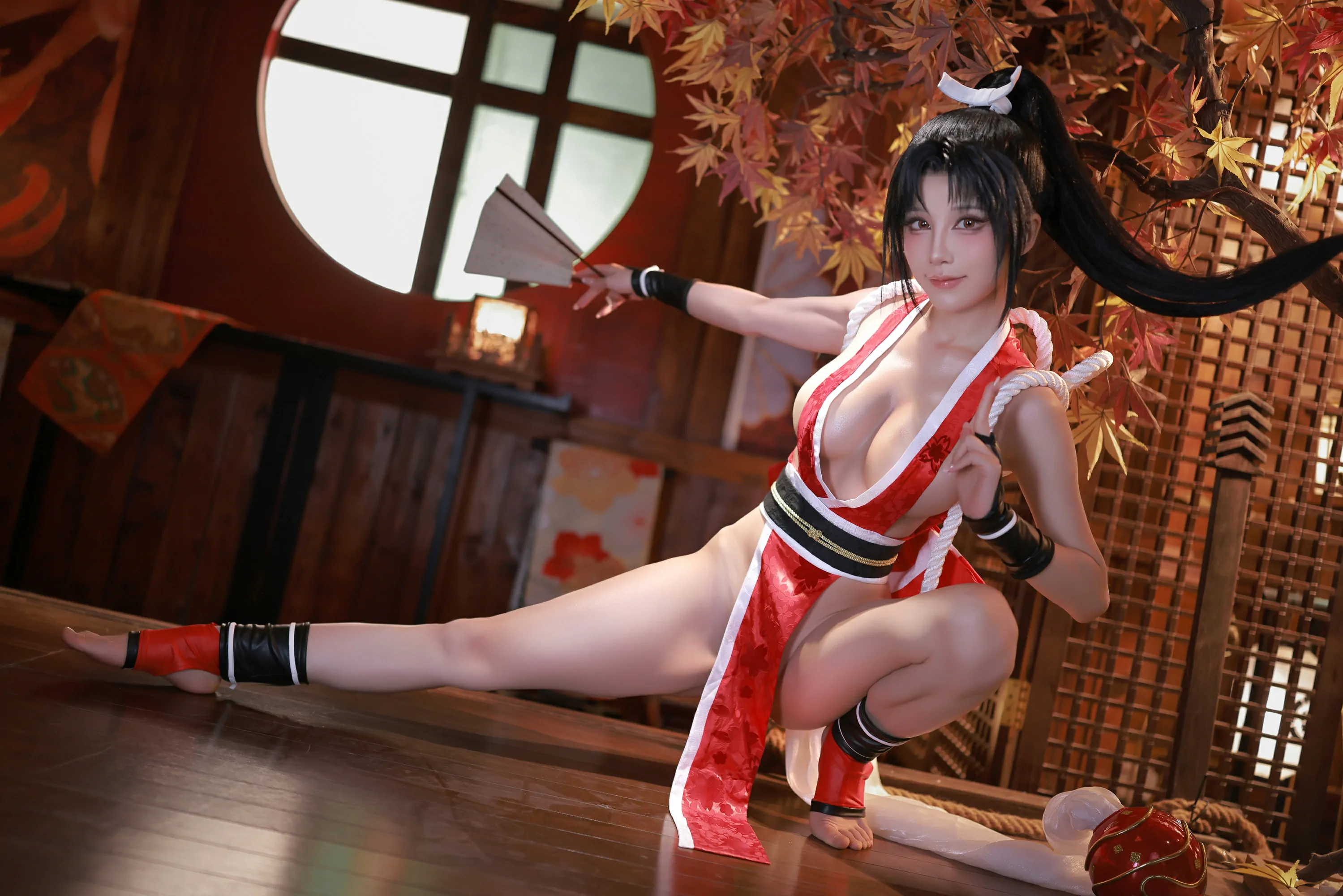 水淼Aqua  4月不知火舞 [6P7] Cosplay-第27张