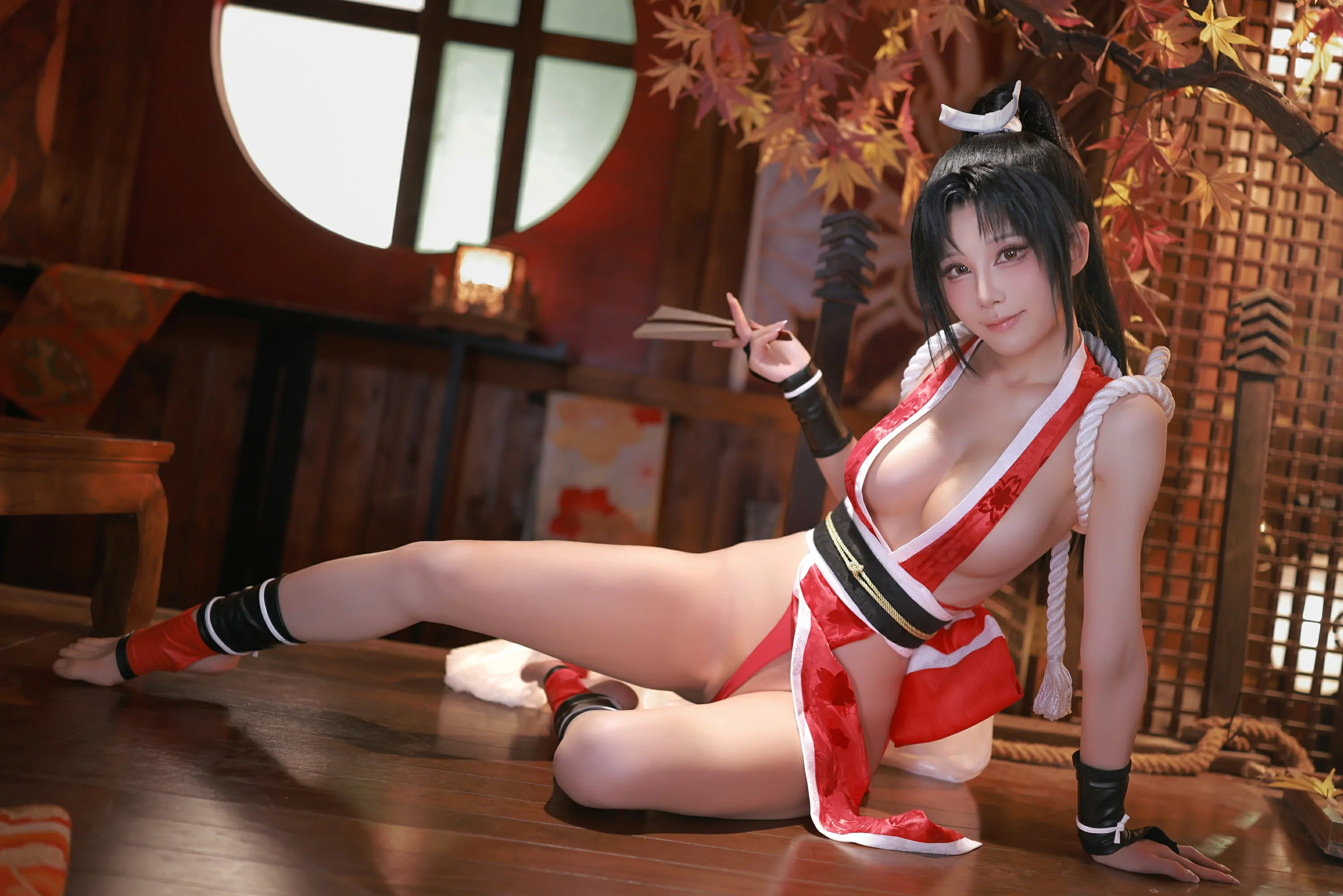 水淼Aqua  4月不知火舞 [6P7] Cosplay-第25张