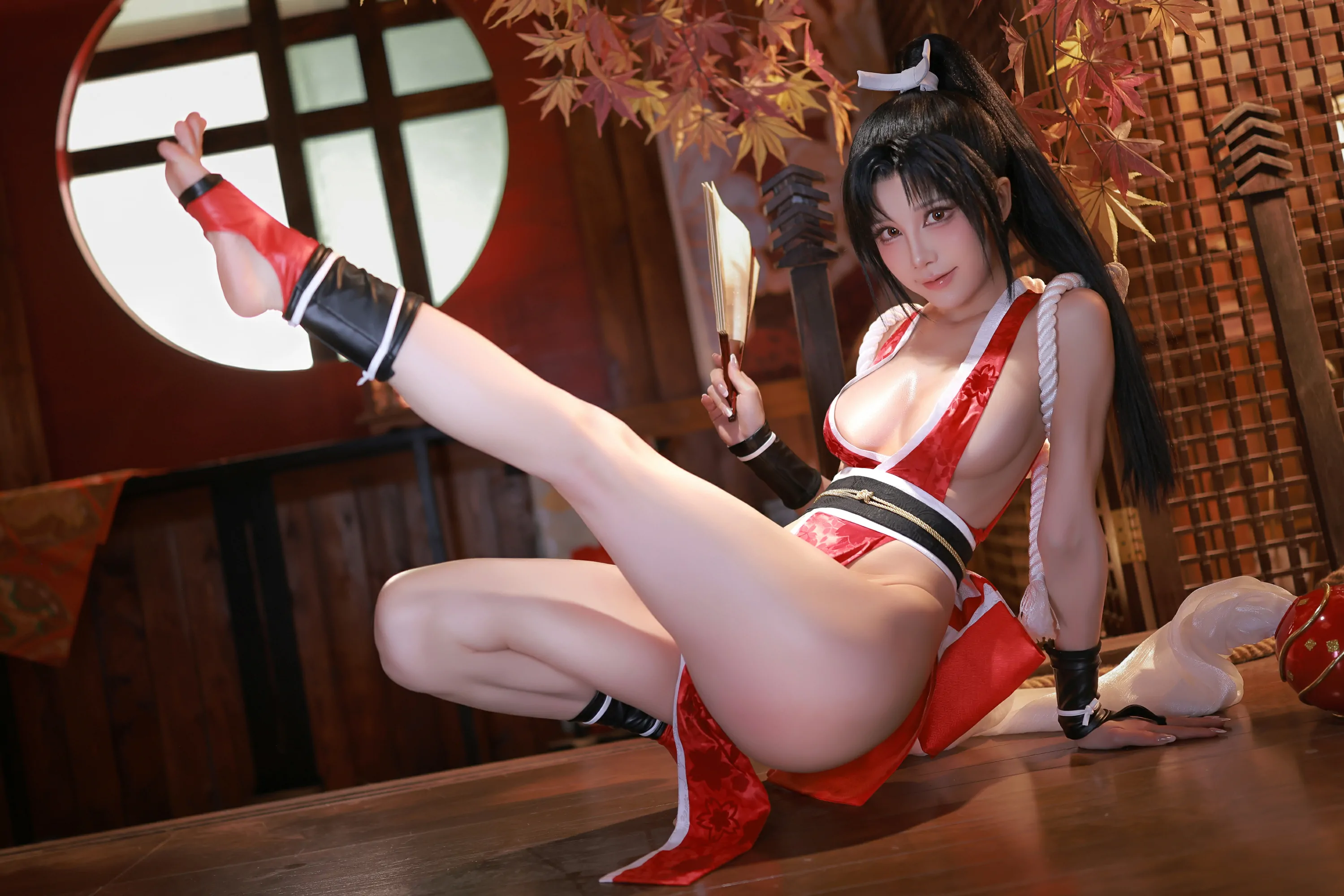水淼Aqua  4月不知火舞 [6P7] Cosplay-第29张
