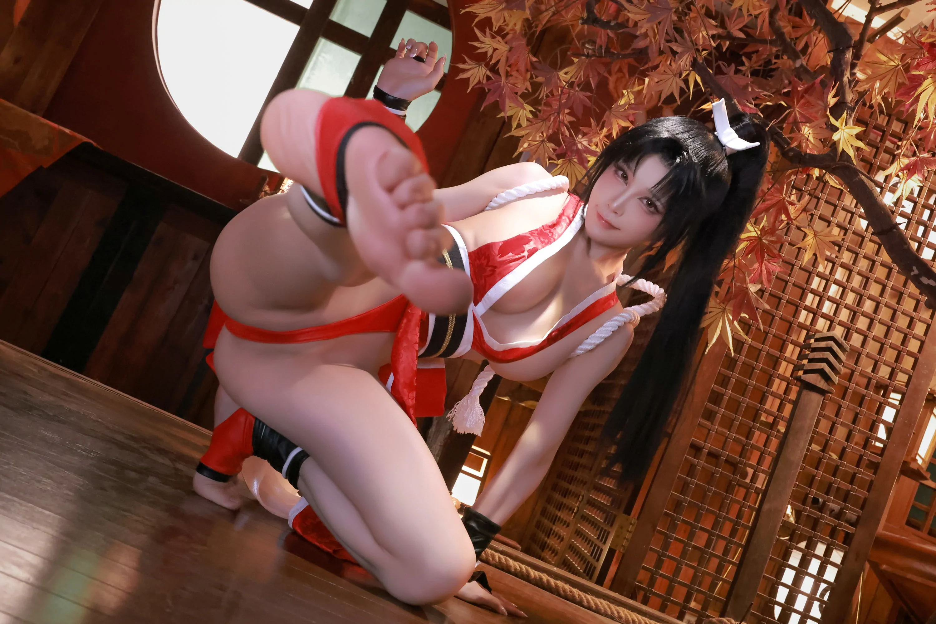 水淼Aqua  4月不知火舞 [6P7] Cosplay-第31张