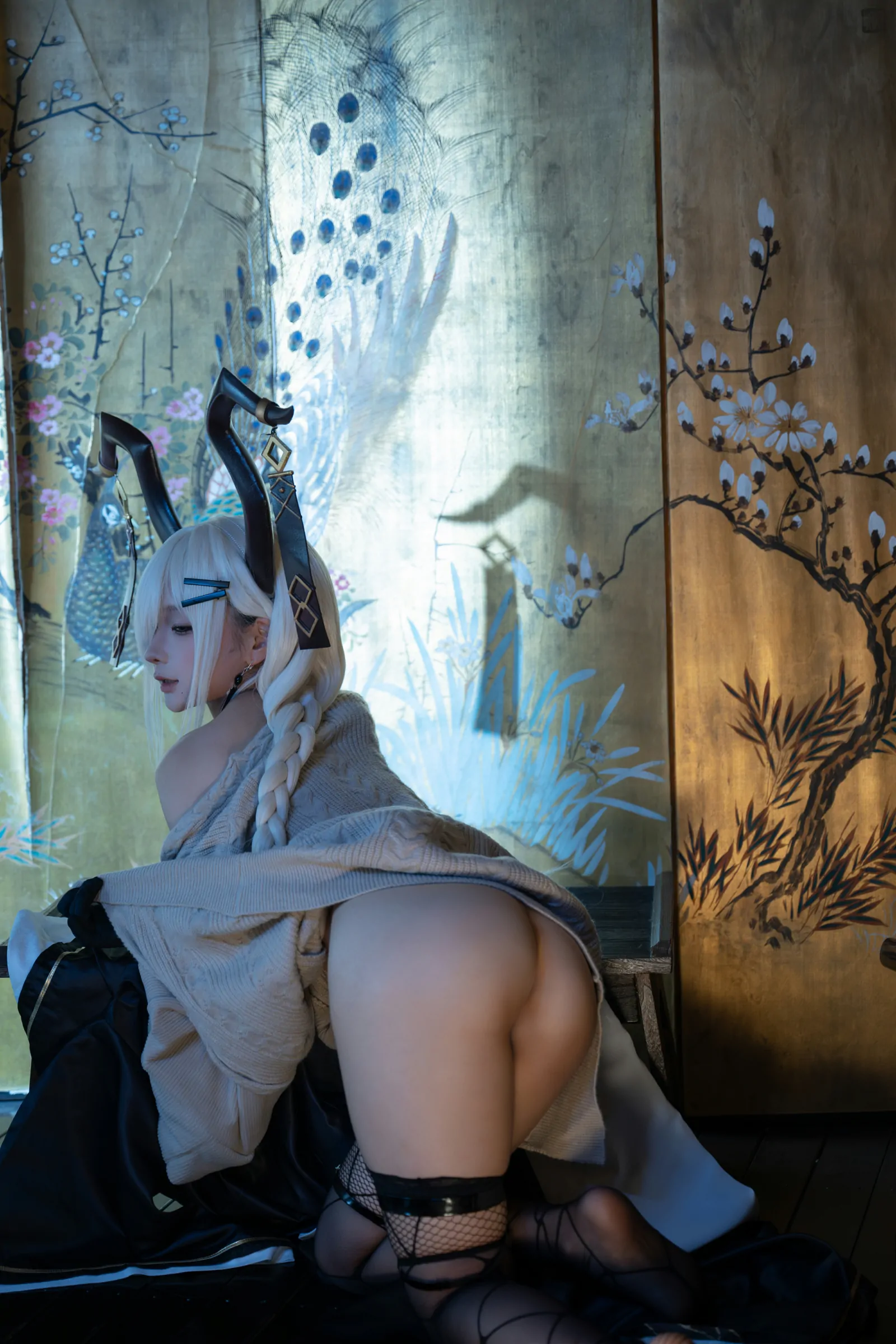 蠢沫沫  碧蓝航线 尾张 Cosplay-第145张