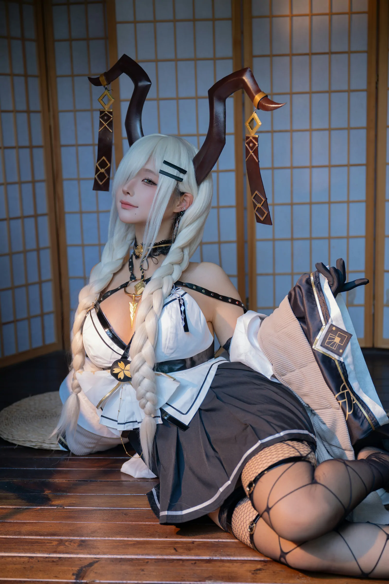 蠢沫沫  碧蓝航线 尾张 Cosplay-第152张
