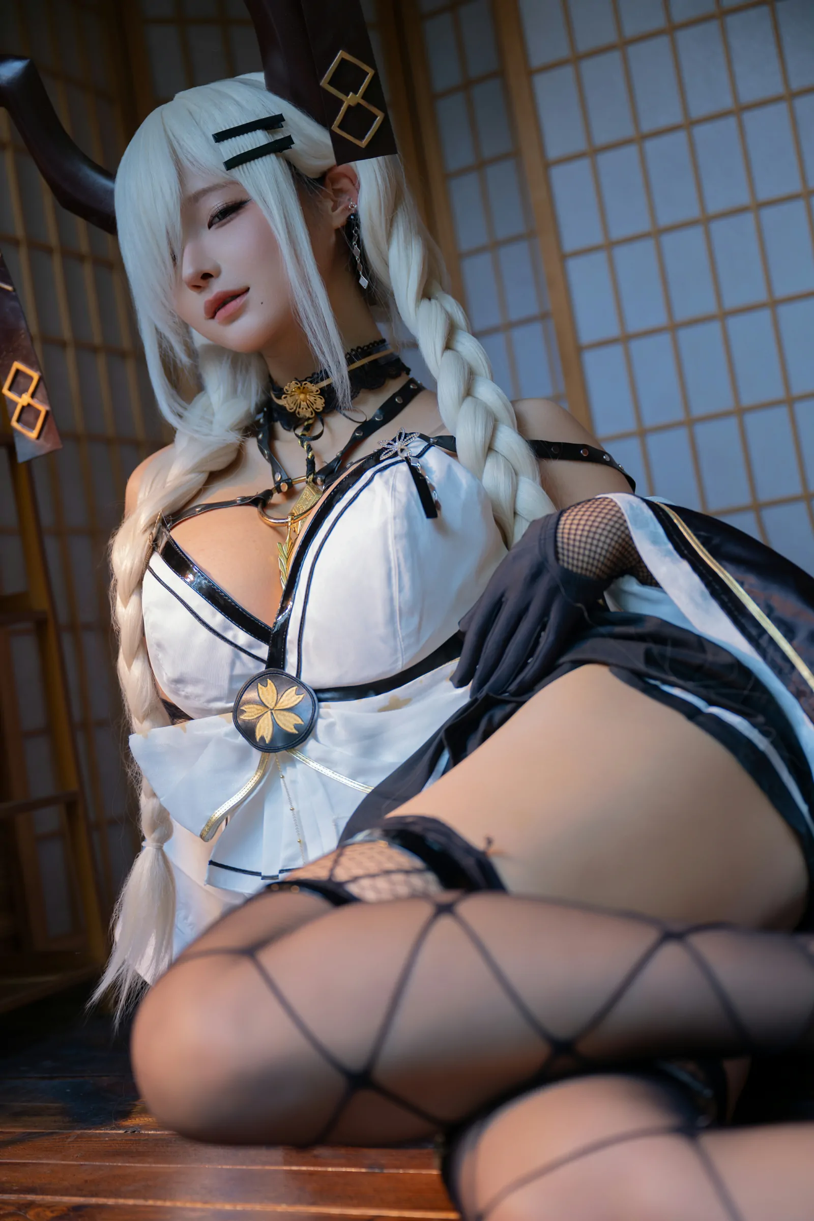 蠢沫沫  碧蓝航线 尾张 Cosplay-第155张