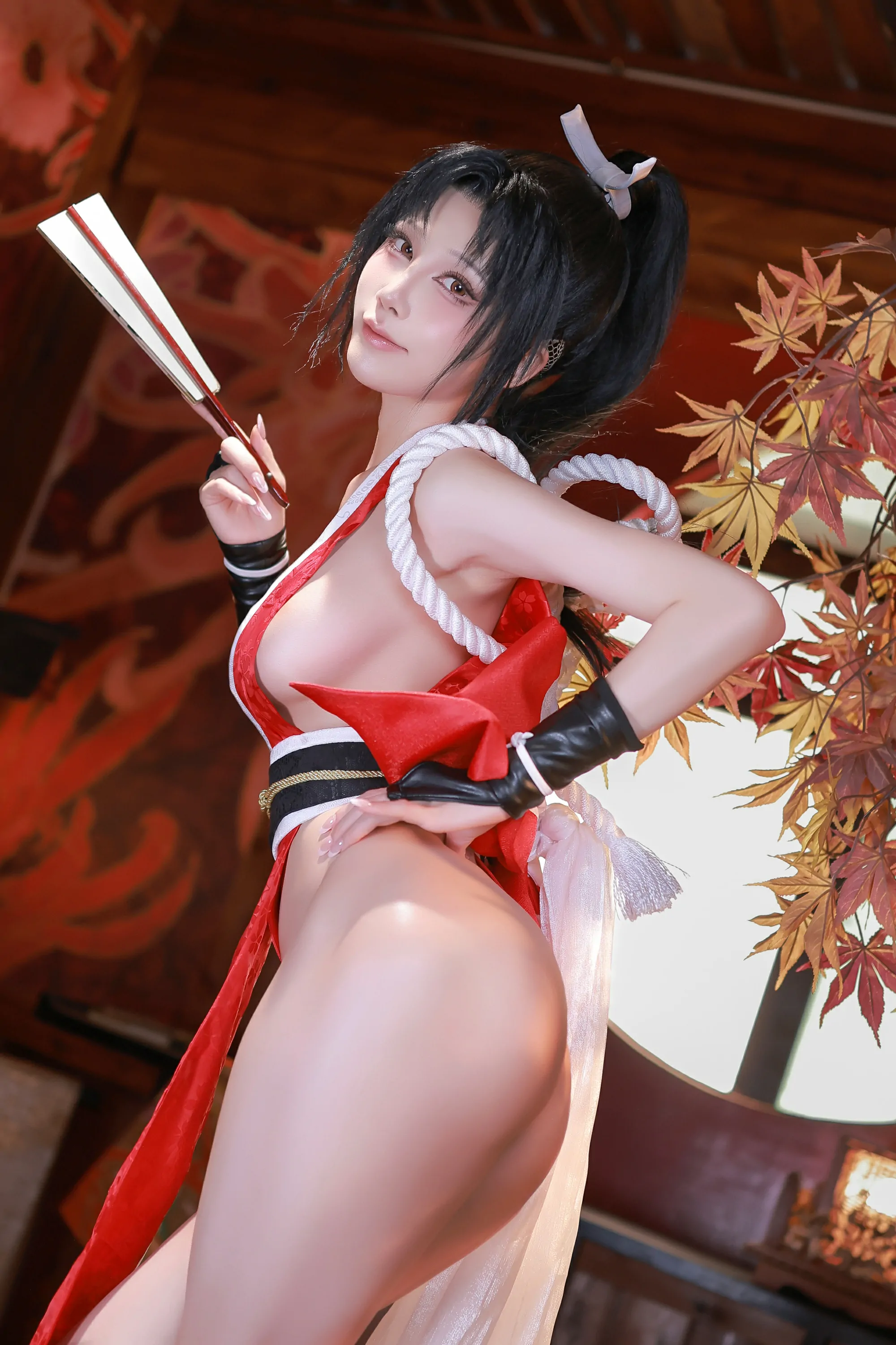 水淼Aqua  4月不知火舞 [6P7] Cosplay-第63张