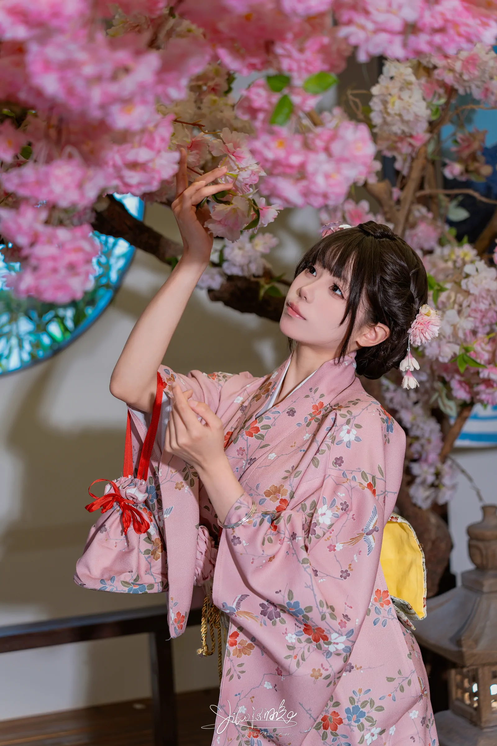 咬一口兔娘 -『温泉の女将』燕无歇 Cosplay-第3张