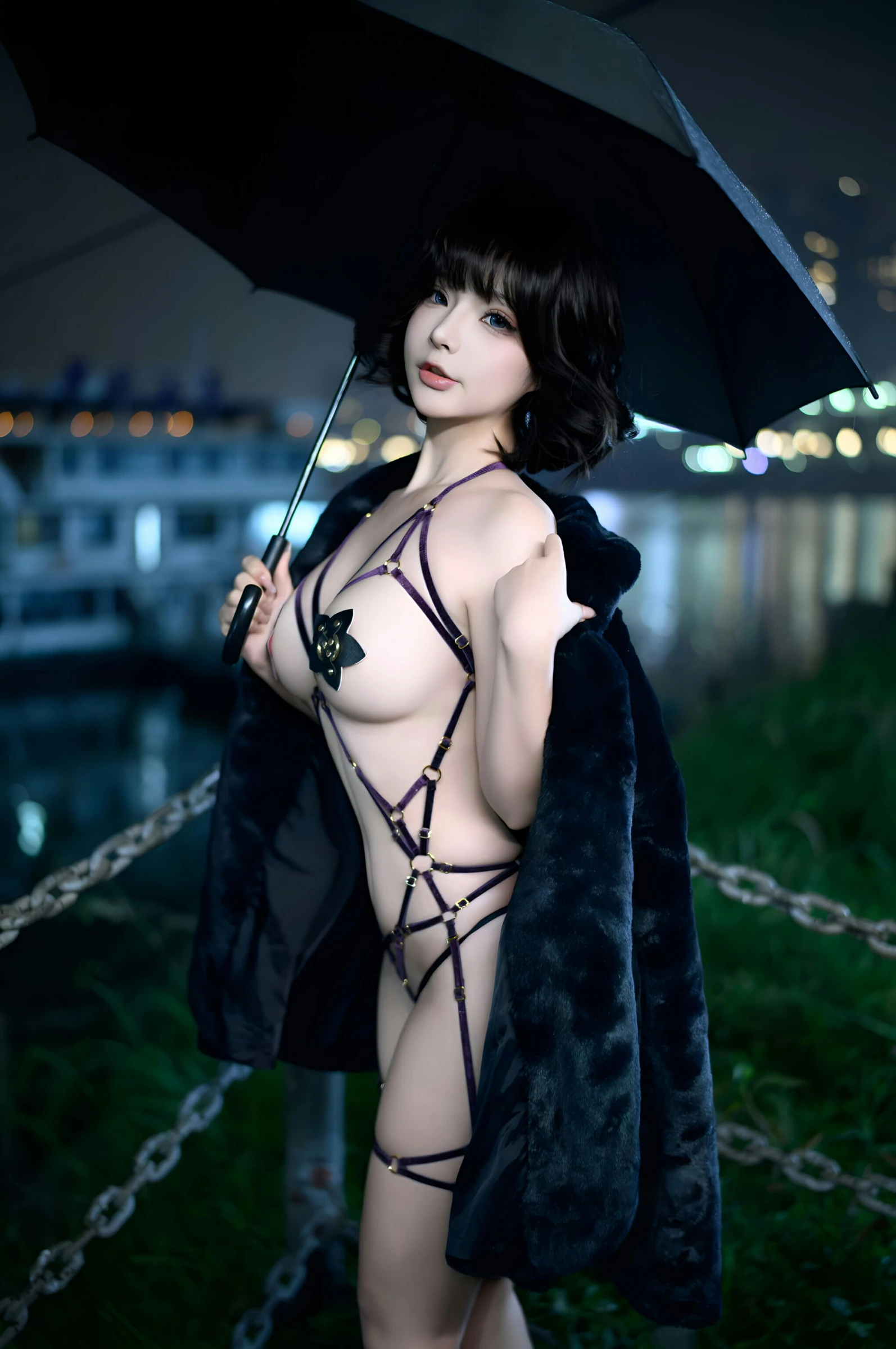 yuuhui玉汇  夜游轮渡 Cosplay-第6张