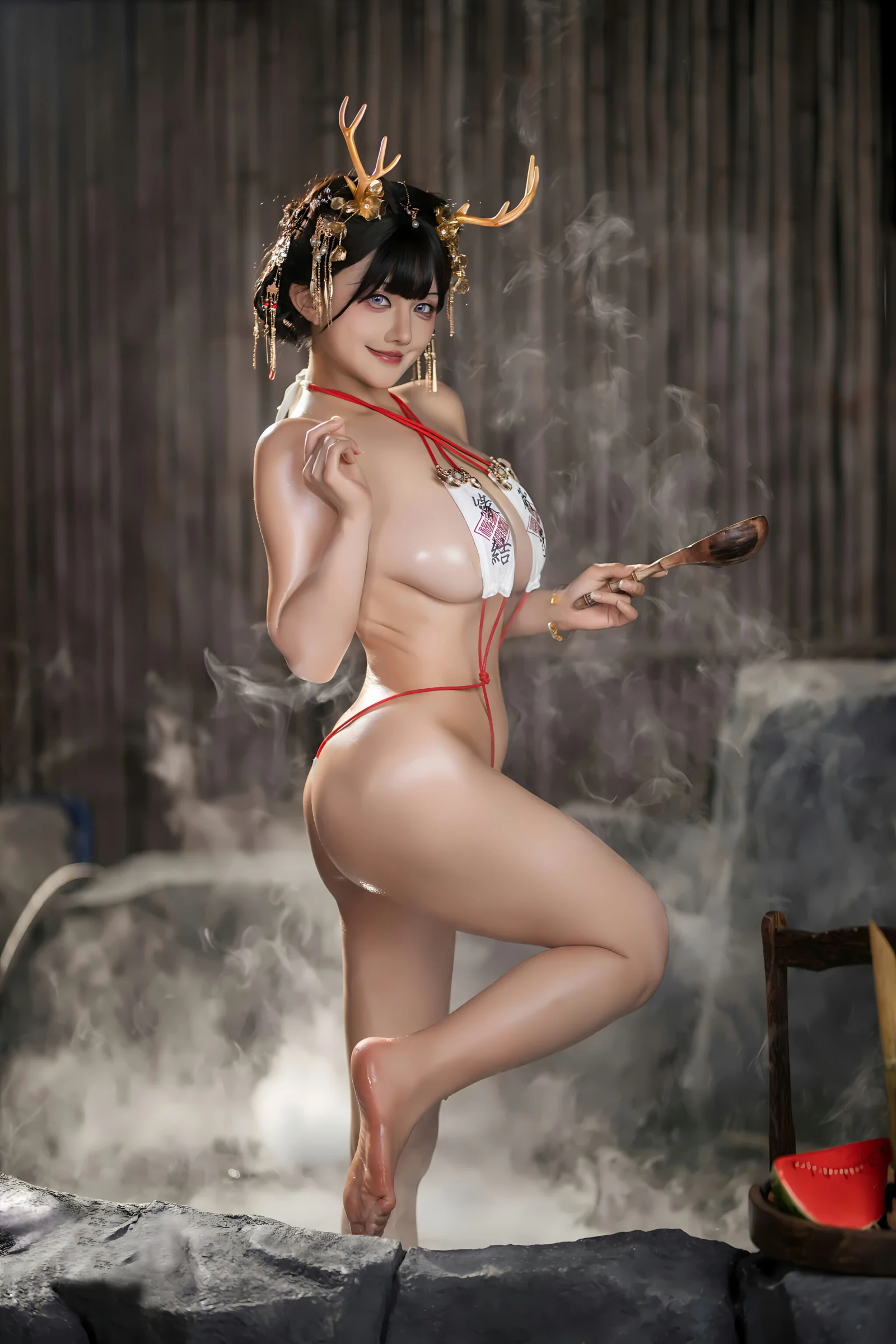 古阿扎  泉之龙精灵 Cosplay-第4张