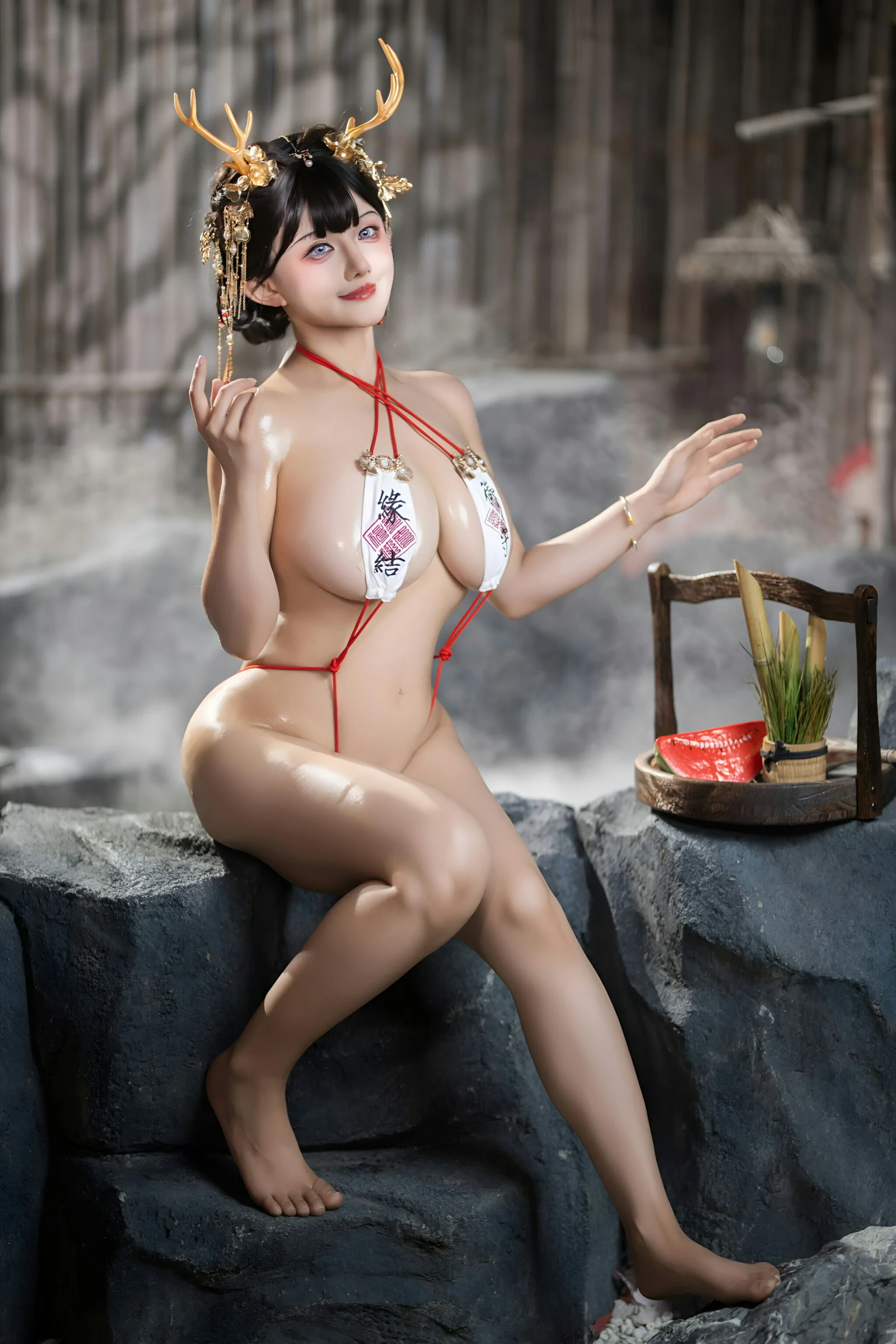 古阿扎  泉之龙精灵 Cosplay-第6张