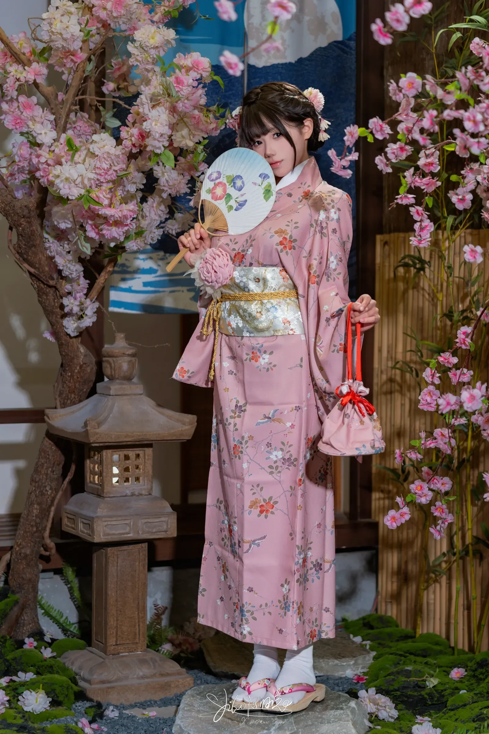 咬一口兔娘 -『温泉の女将』燕无歇 Cosplay-第73张