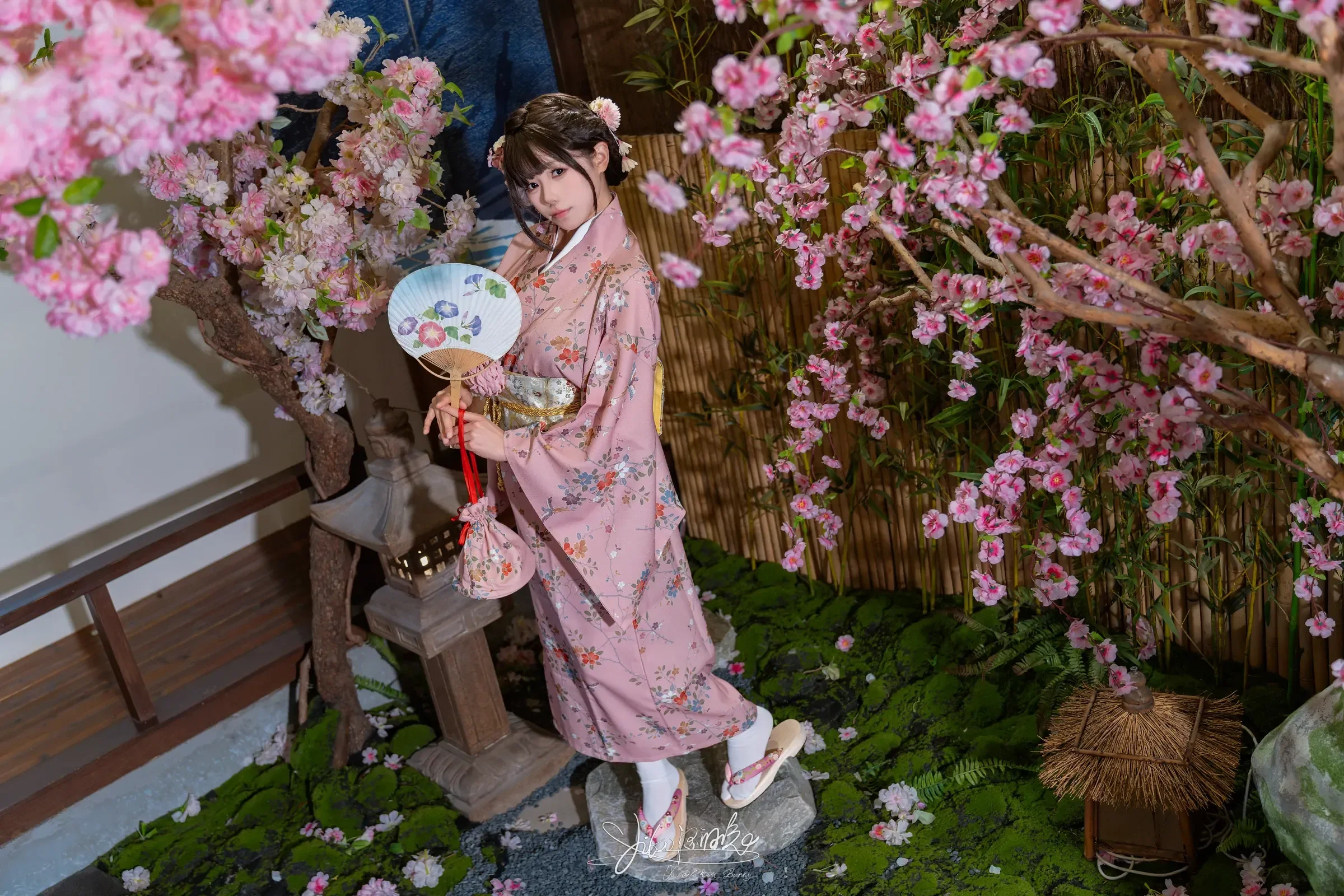 咬一口兔娘 -『温泉の女将』燕无歇 Cosplay-第76张