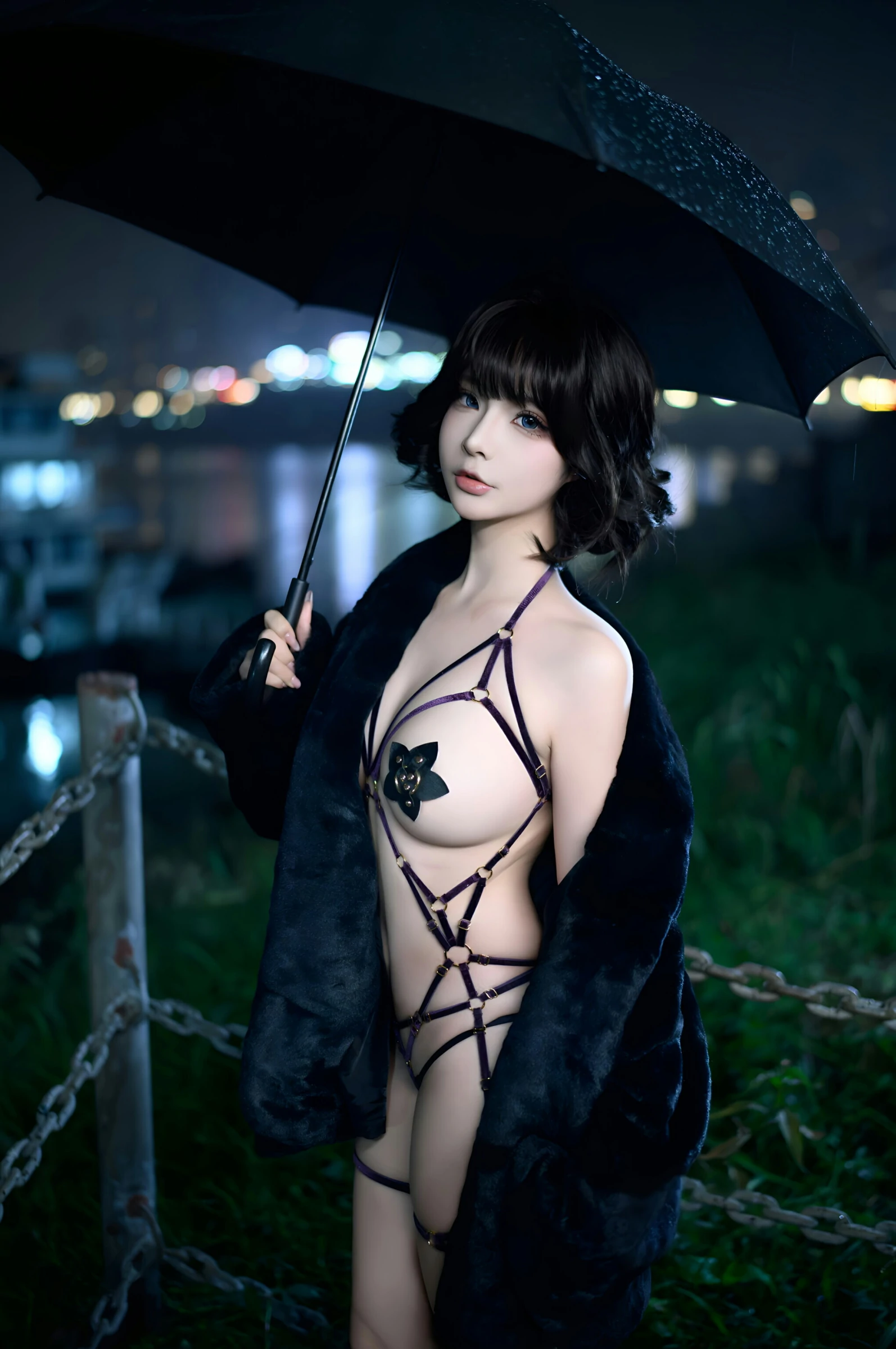 yuuhui玉汇  夜游轮渡 Cosplay-第113张