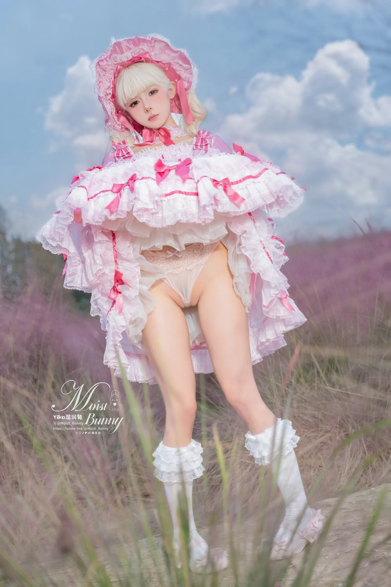 咬一口兔娘  丝绒粉黛 Cosplay-第8张