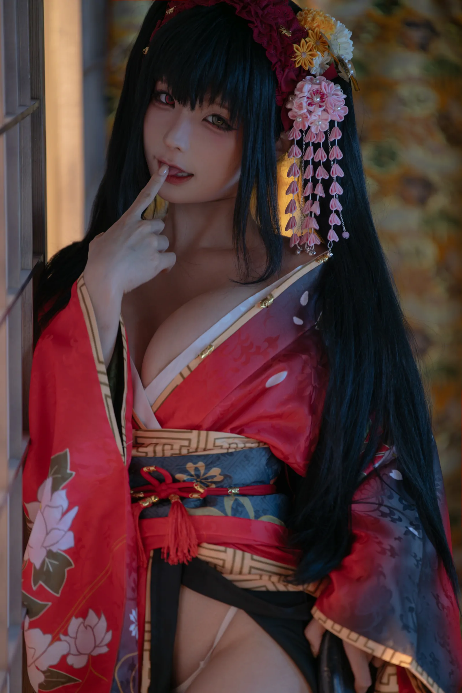 蠢沫沫  和服束缚 Cosplay-第3张