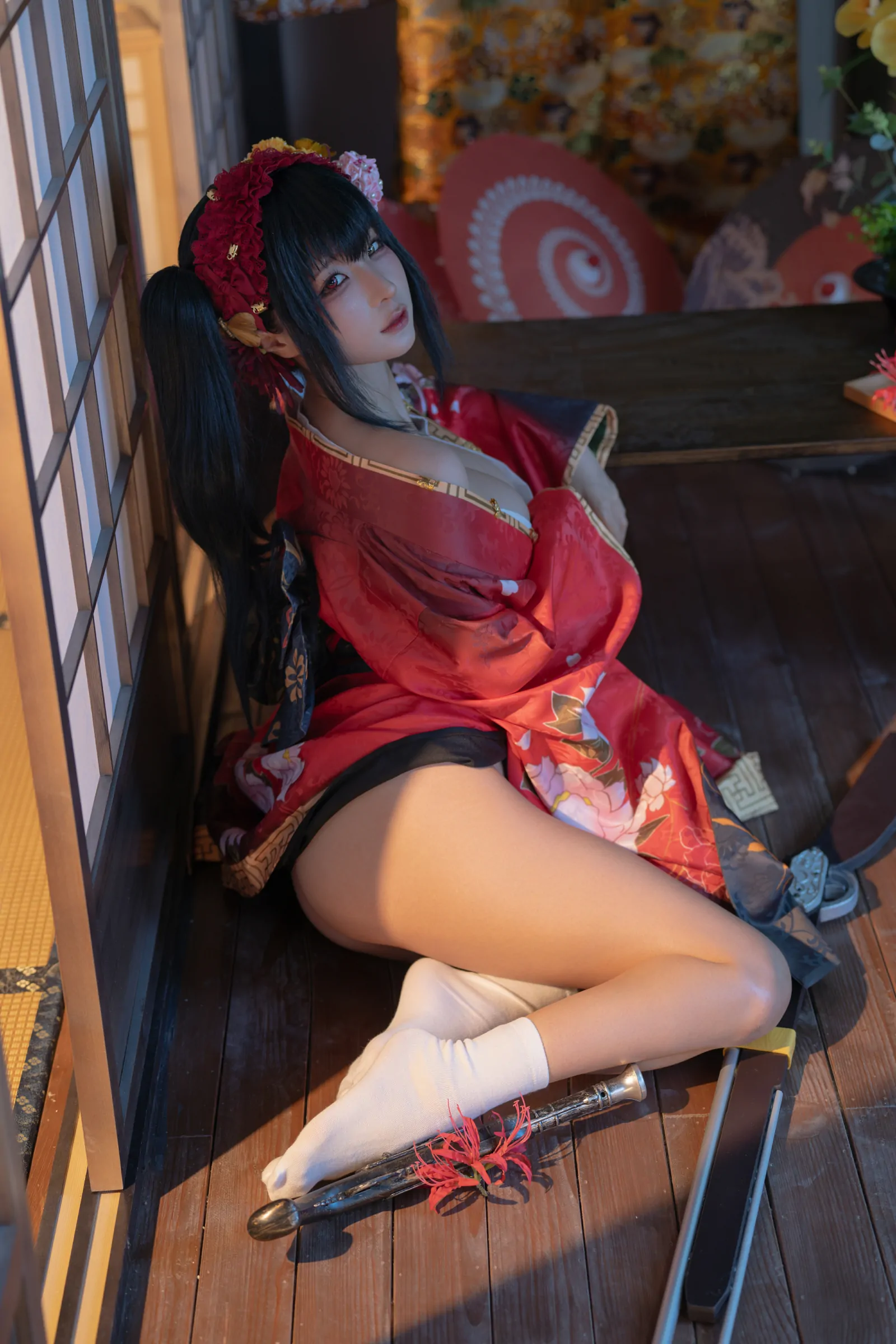 蠢沫沫  和服束缚 Cosplay-第6张