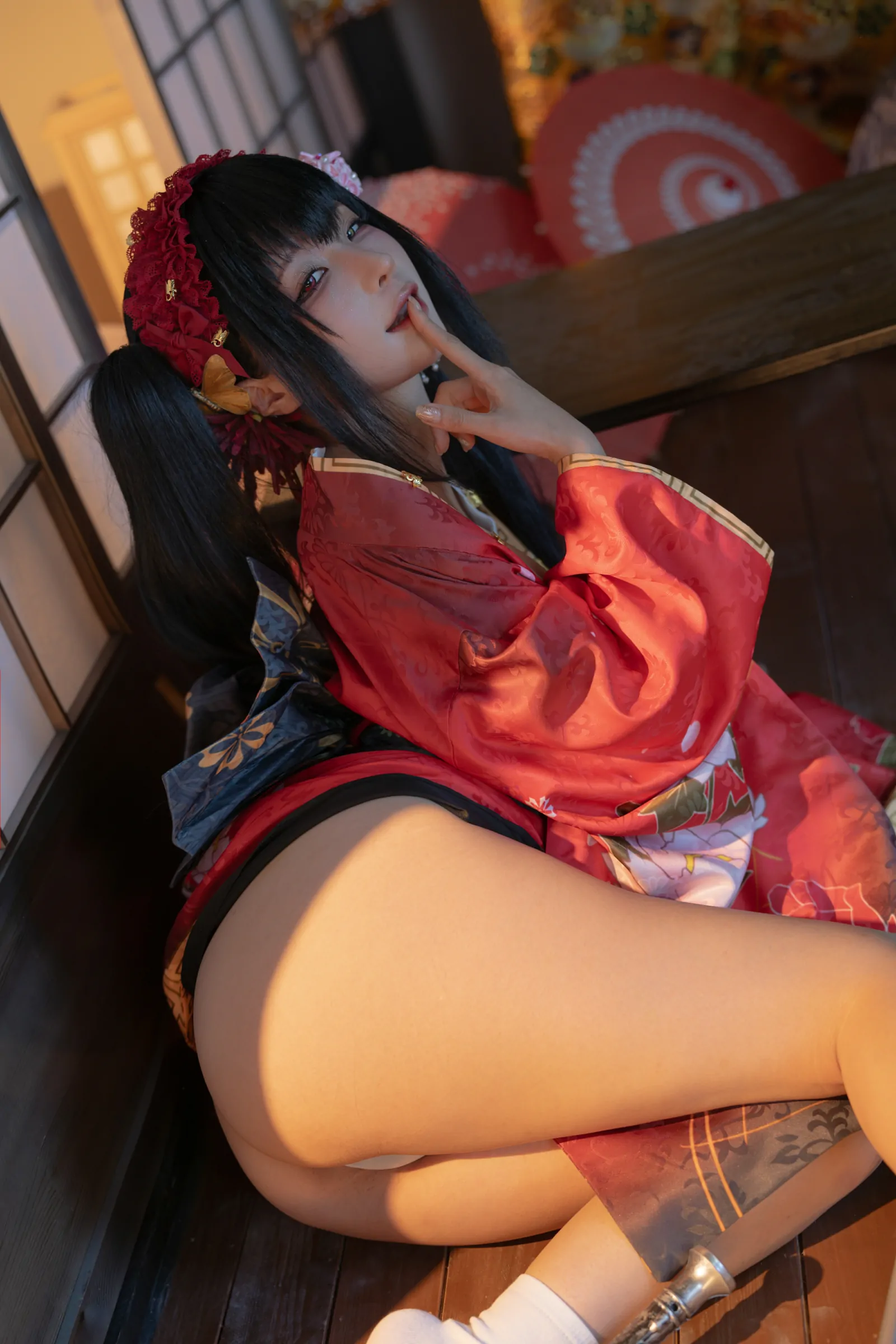 蠢沫沫  和服束缚 Cosplay-第8张