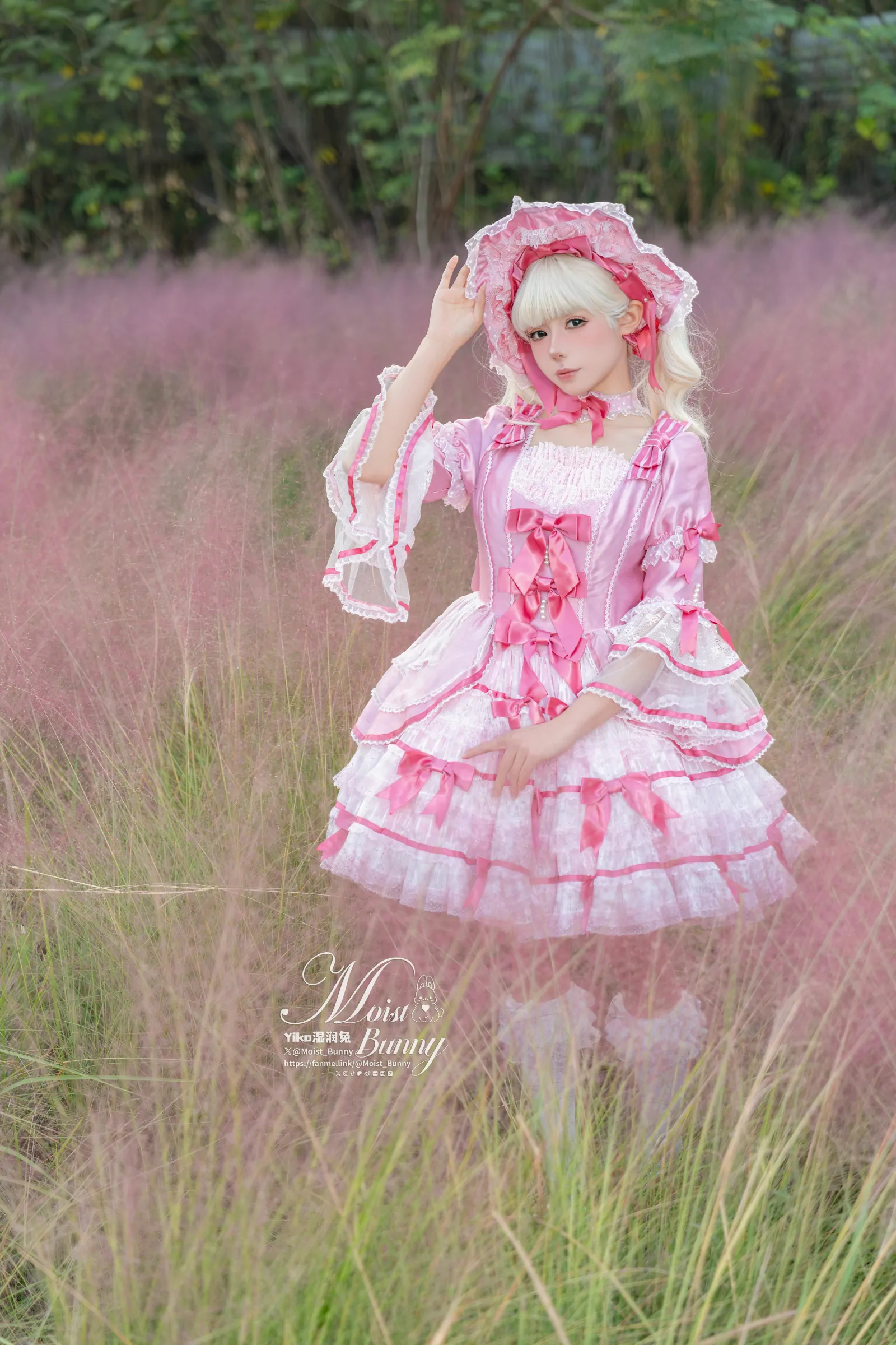 咬一口兔娘  丝绒粉黛 Cosplay-第84张