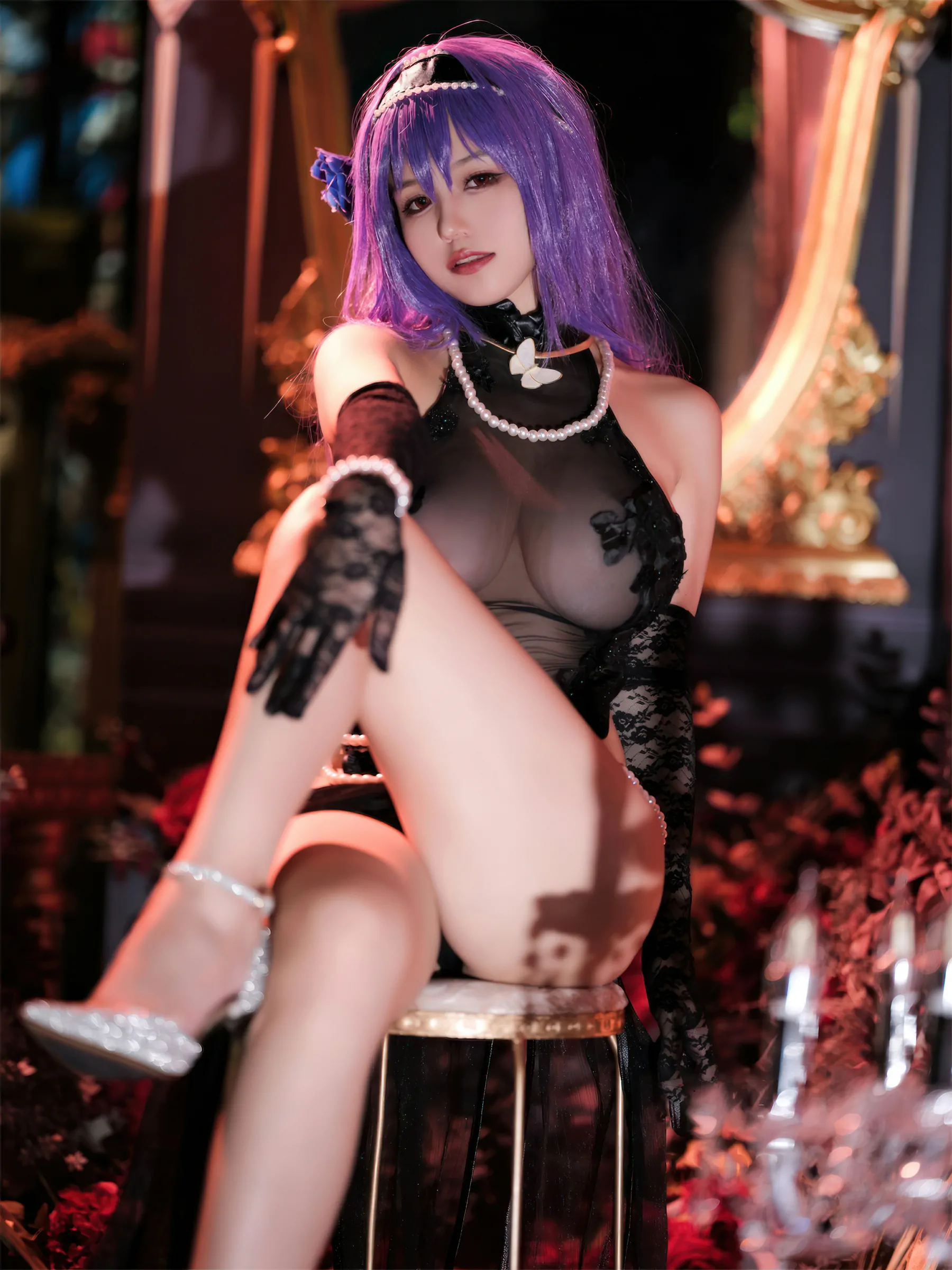 小仓千代w – 少女前线 ZB26 暗蔷摇曳 Cosplay-第3张
