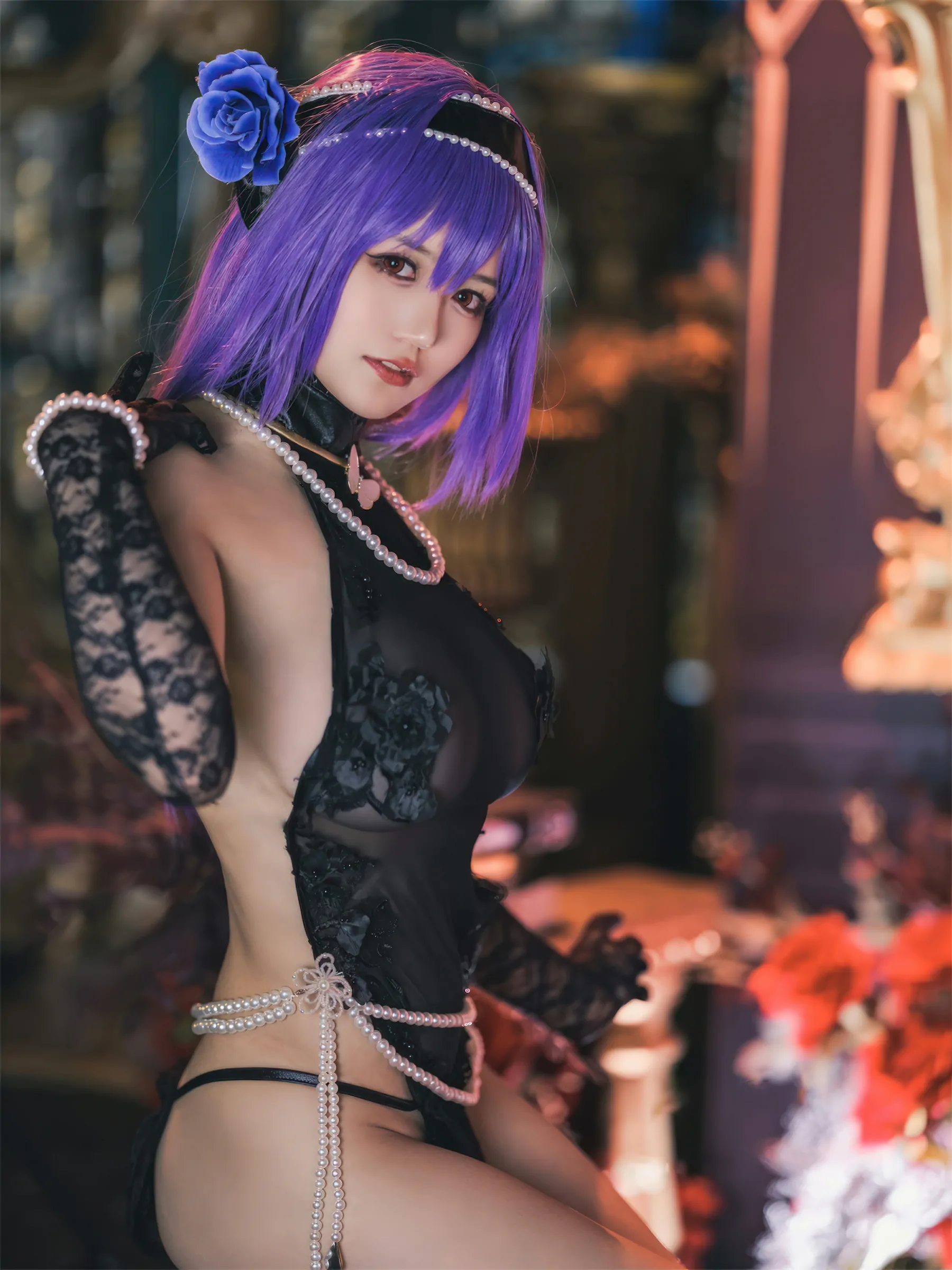 小仓千代w – 少女前线 ZB26 暗蔷摇曳 Cosplay-第13张