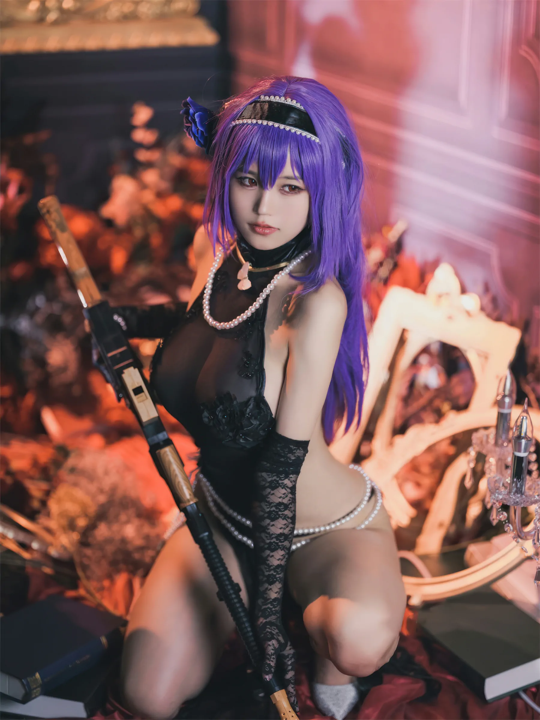 小仓千代w – 少女前线 ZB26 暗蔷摇曳 Cosplay-第19张