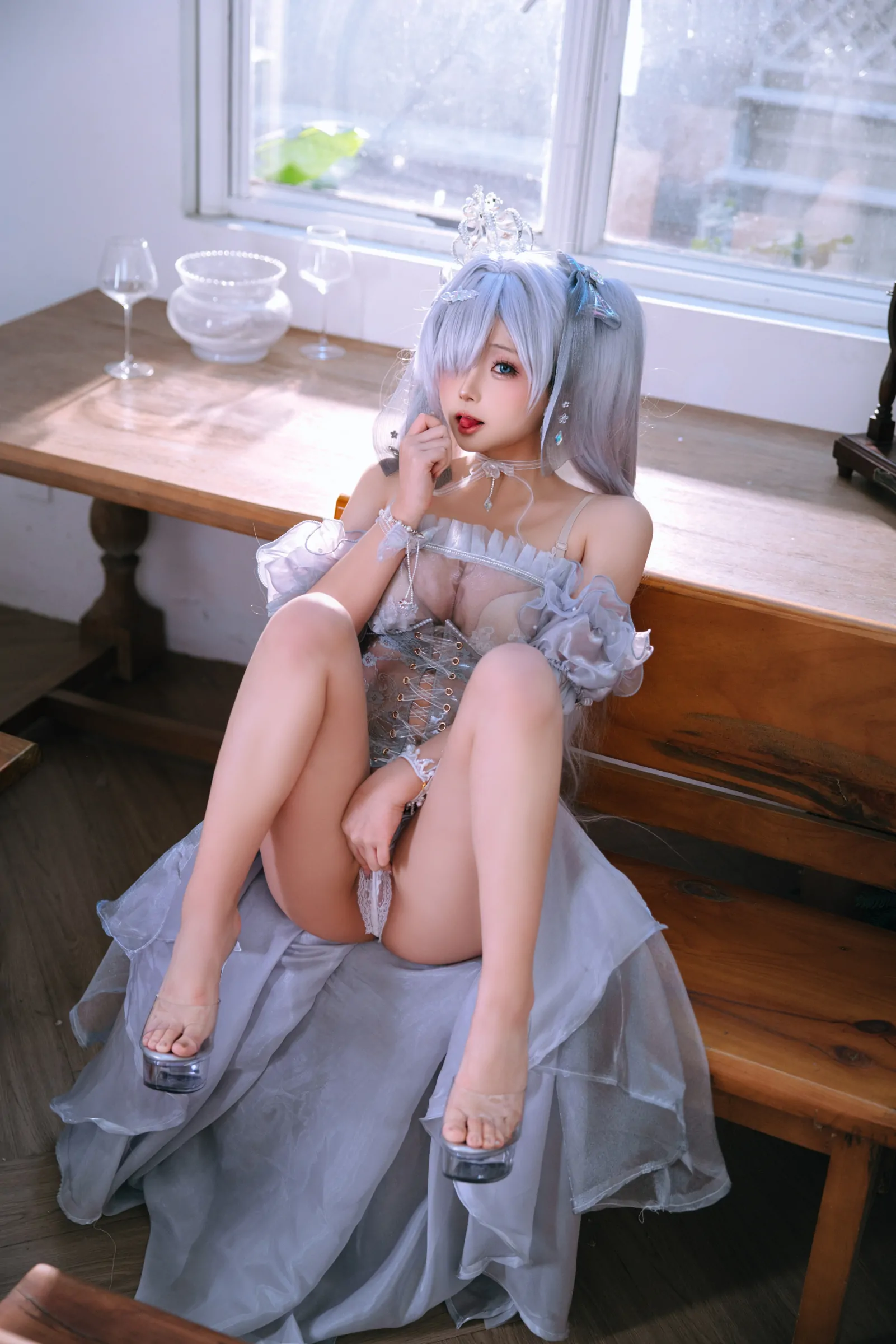日奈娇  灰姑娘 Cosplay-第19张