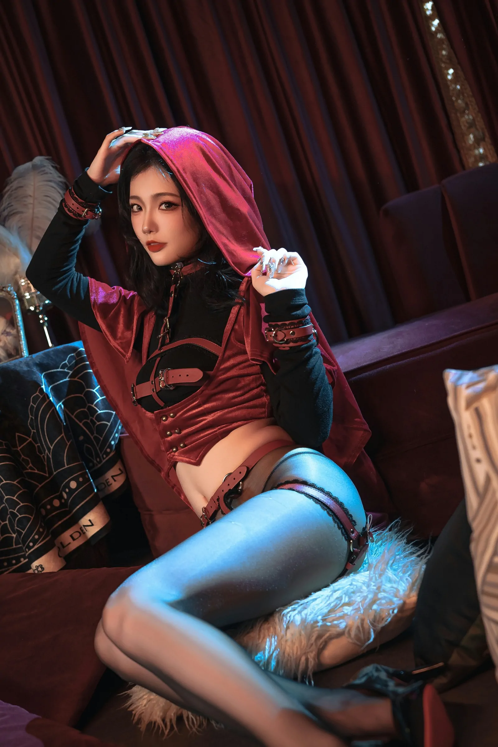 桃良阿宅  小红帽 Cosplay-第1张