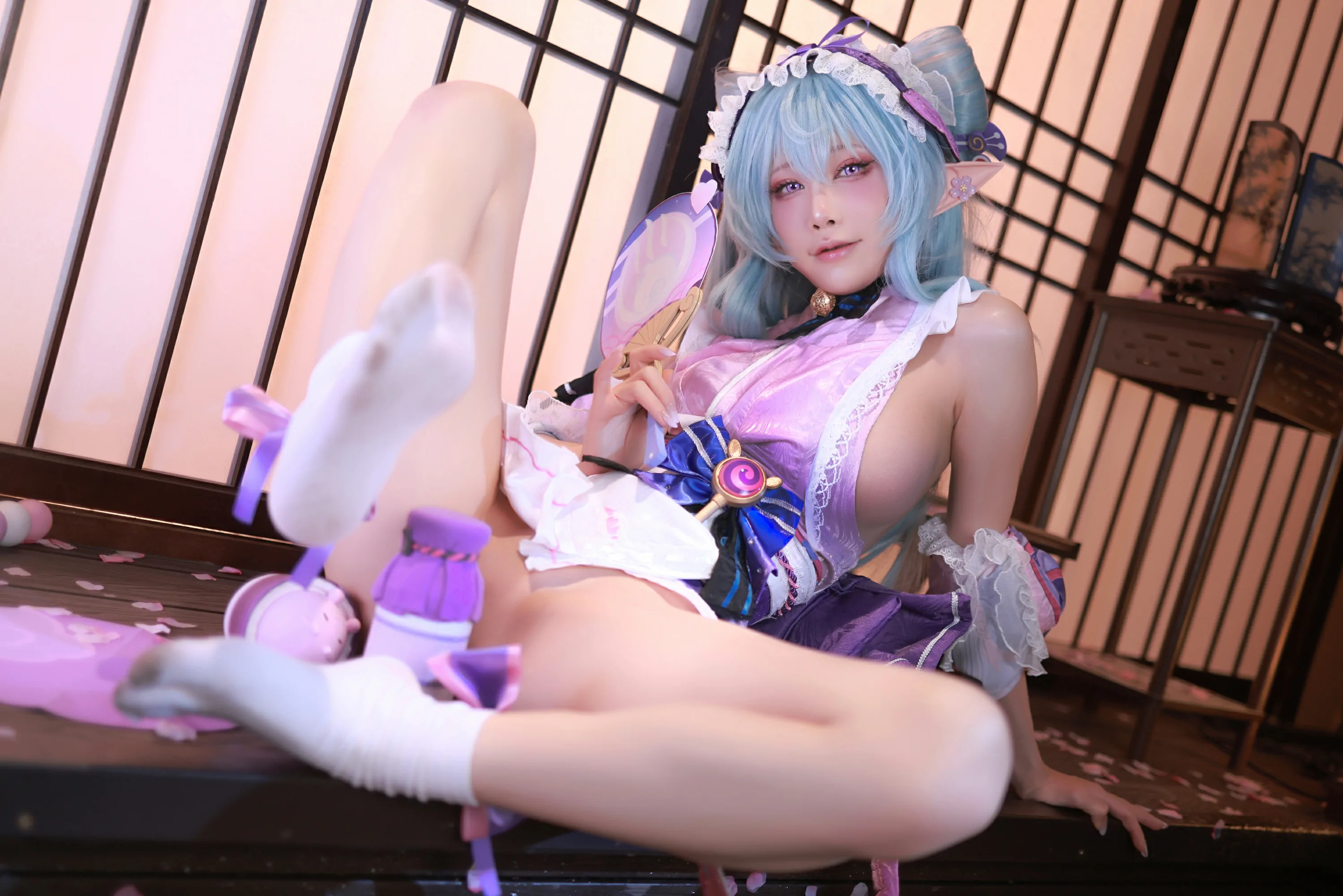 水淼Aqua  3月梦见月瑞希（原神） Cosplay-第9张