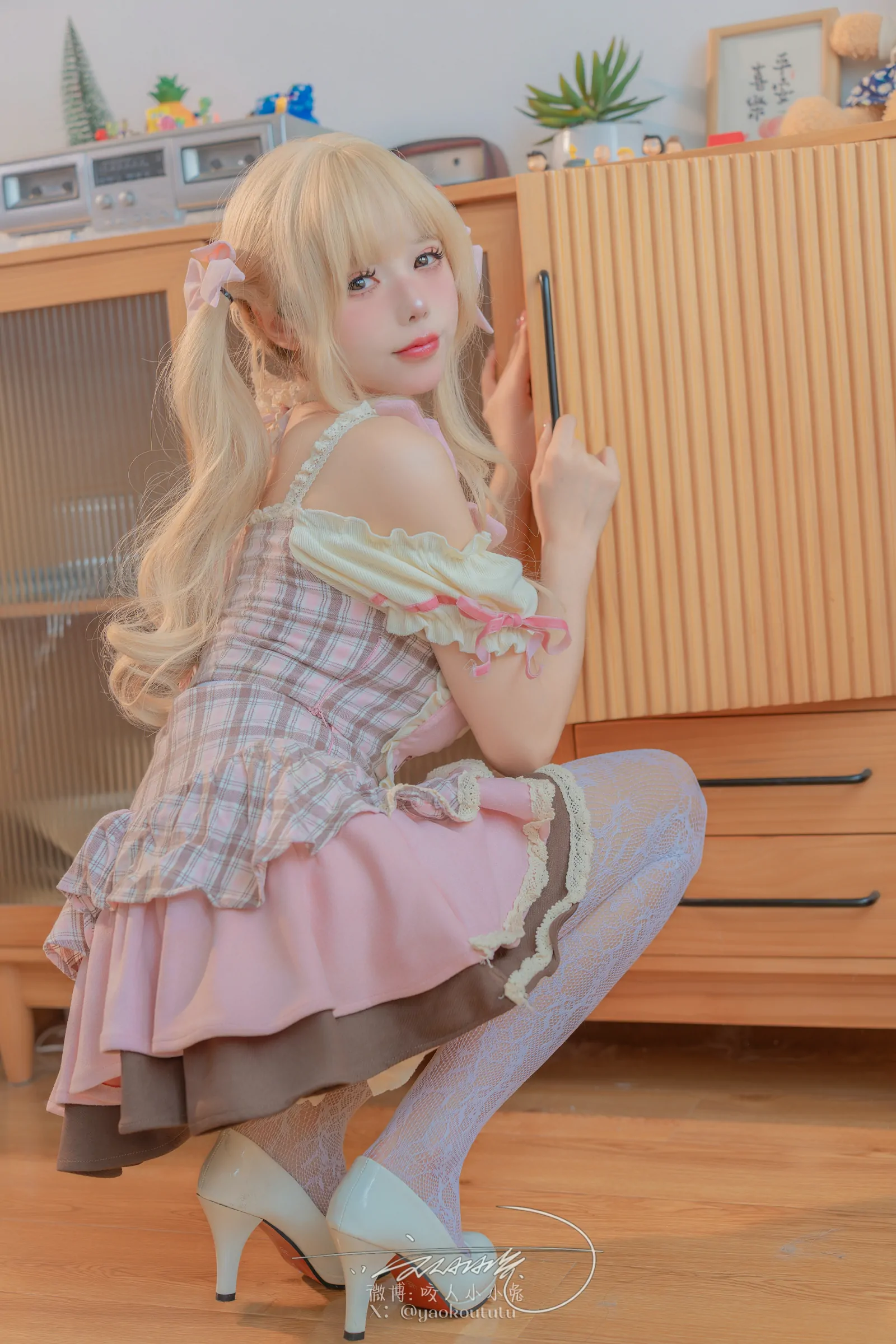 咬一口兔娘  居家甜妹 Cosplay-第3张