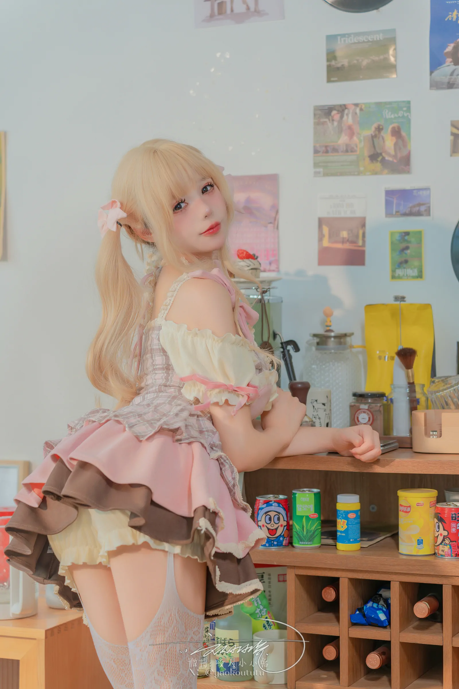 咬一口兔娘  居家甜妹 Cosplay-第1张
