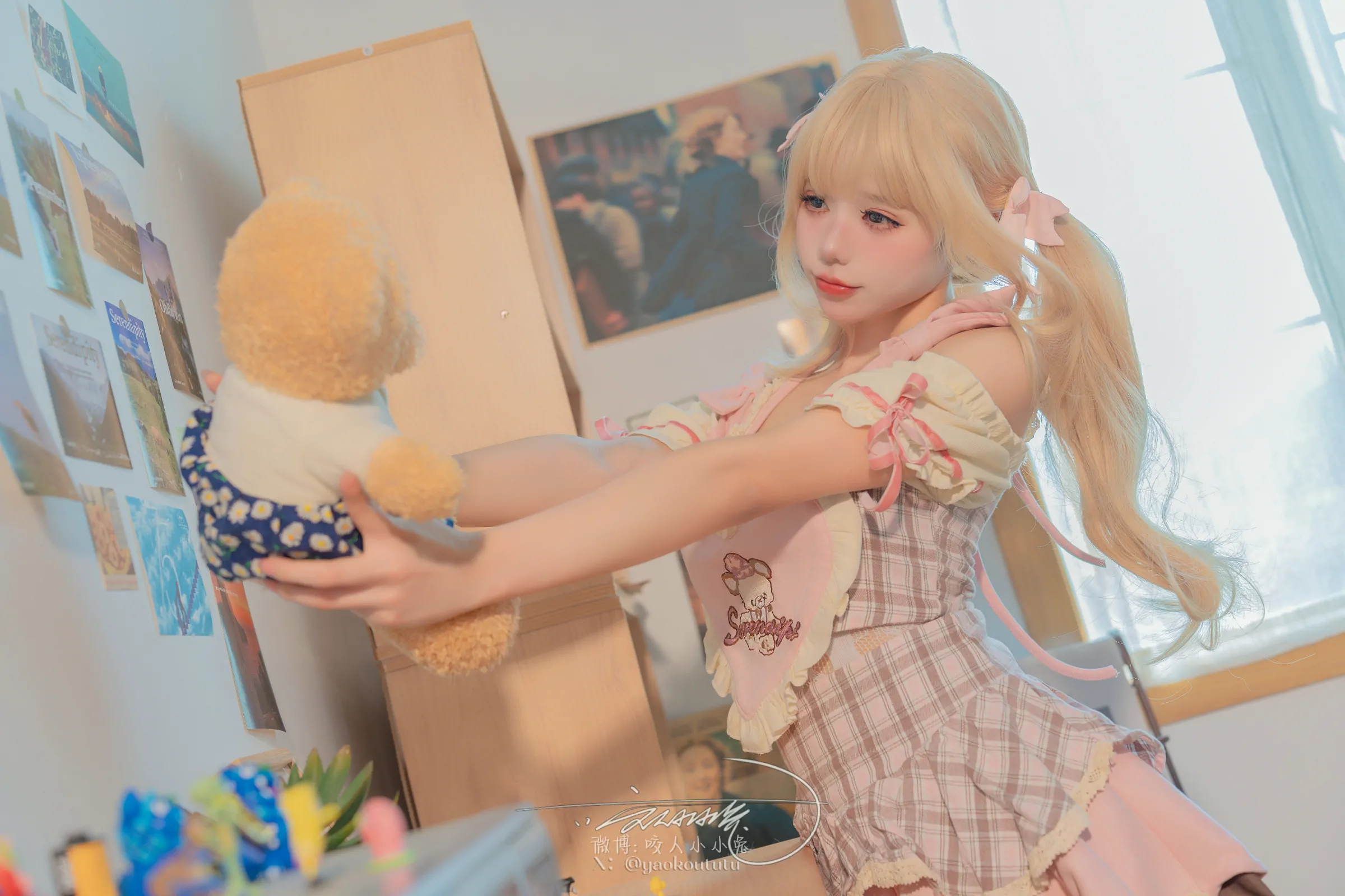咬一口兔娘  居家甜妹 Cosplay-第5张