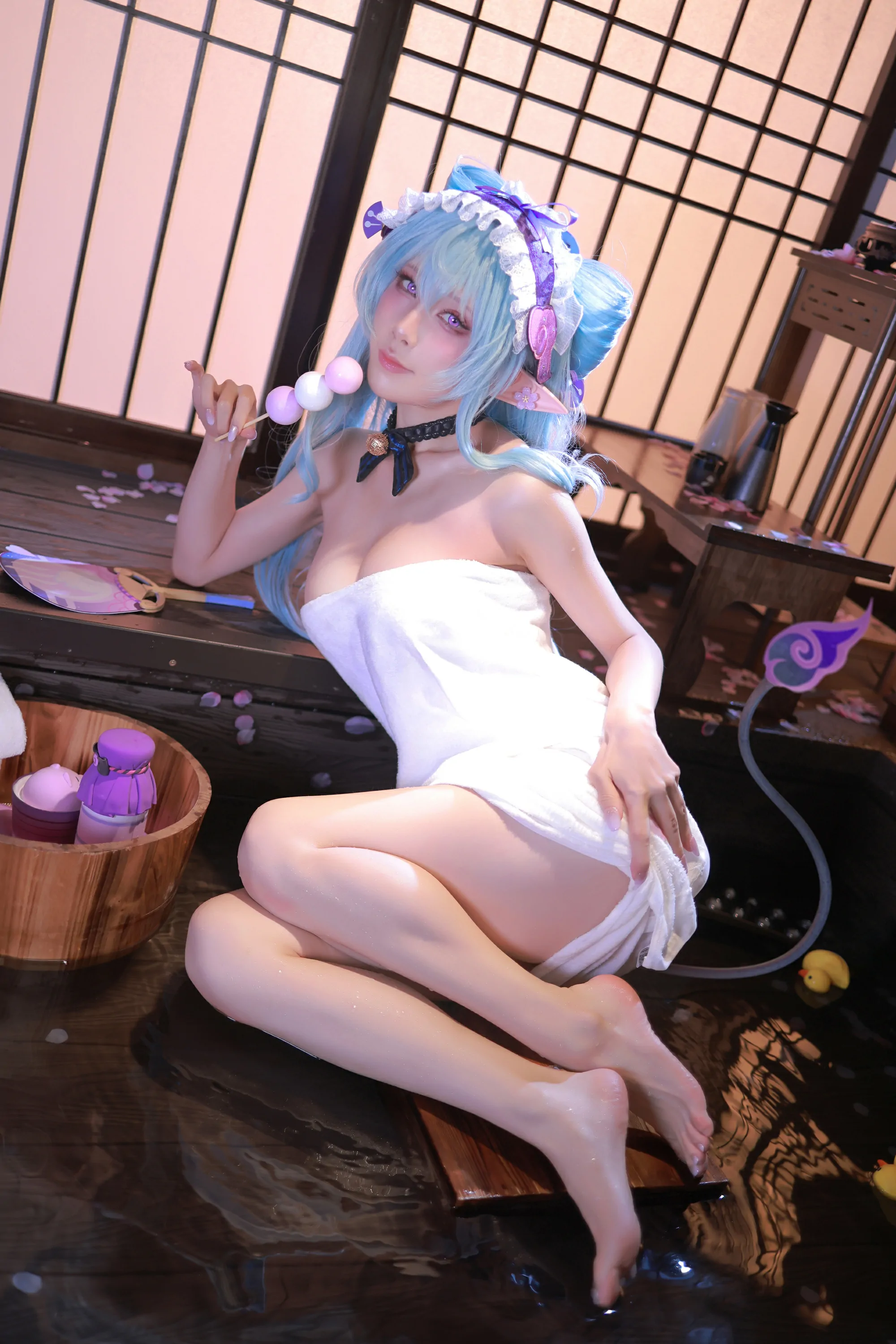 水淼Aqua  3月梦见月瑞希（原神） Cosplay-第31张