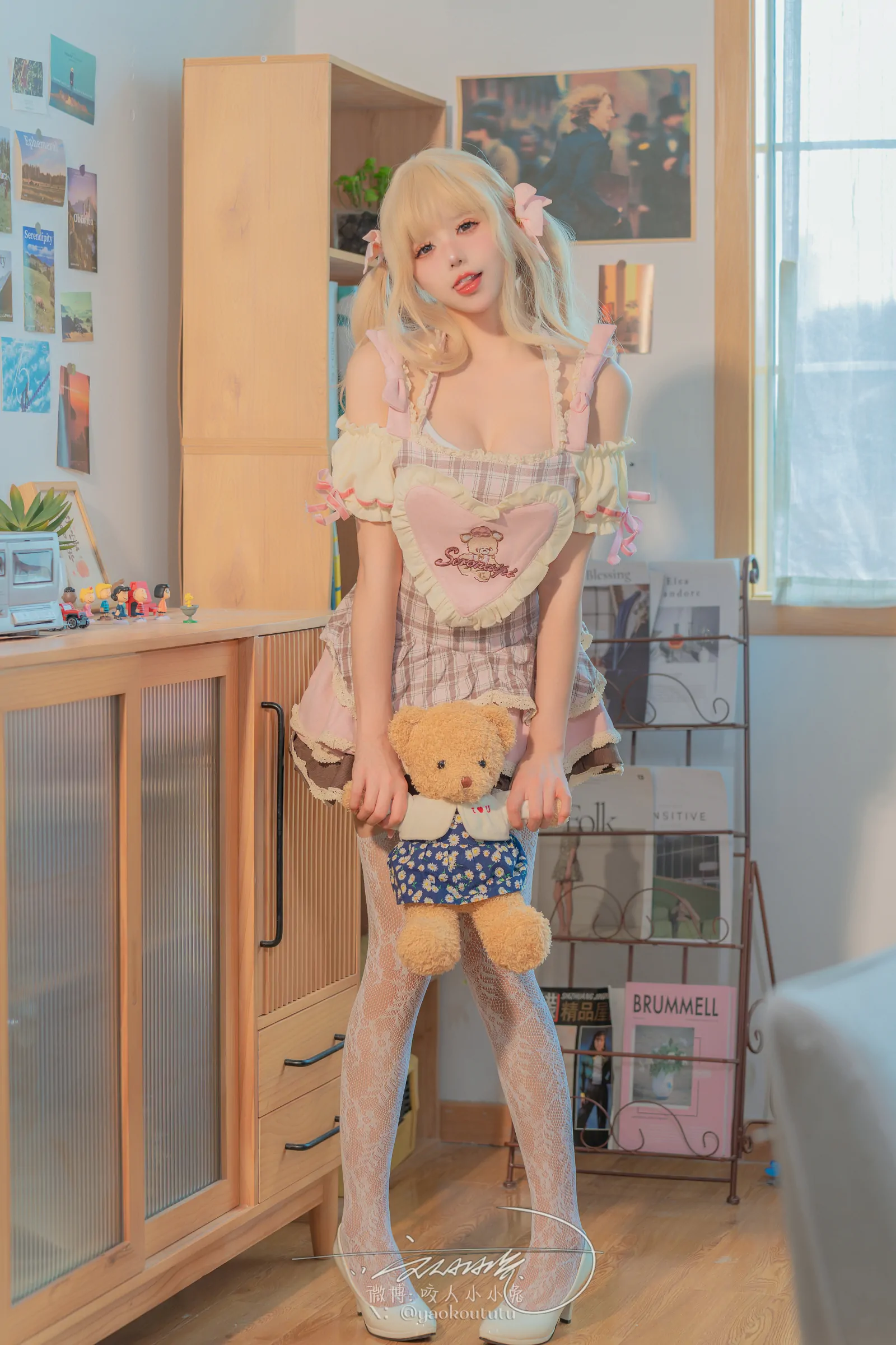 咬一口兔娘  居家甜妹 Cosplay-第6张