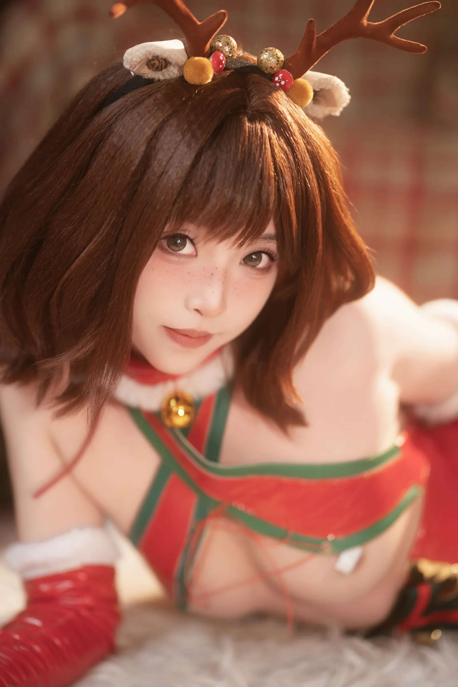 Bangni邦尼  圣诞小鹿 Cosplay-第34张
