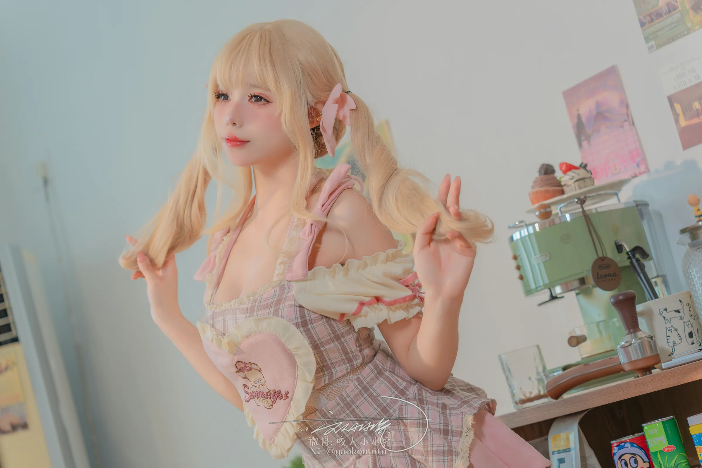 咬一口兔娘  居家甜妹 Cosplay-第76张