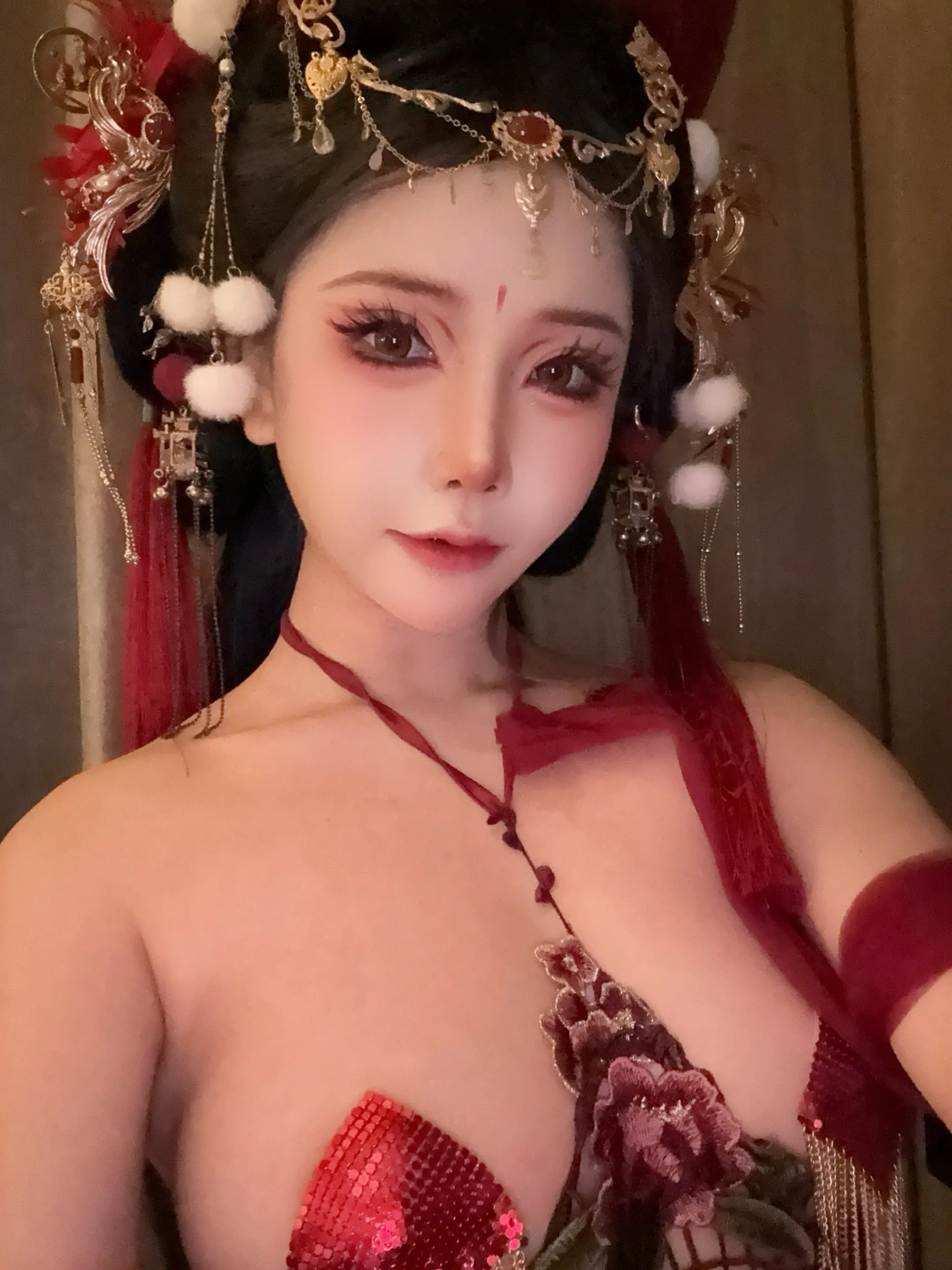 抱走莫子AA – 红色小尾巴 Cosplay-第11张