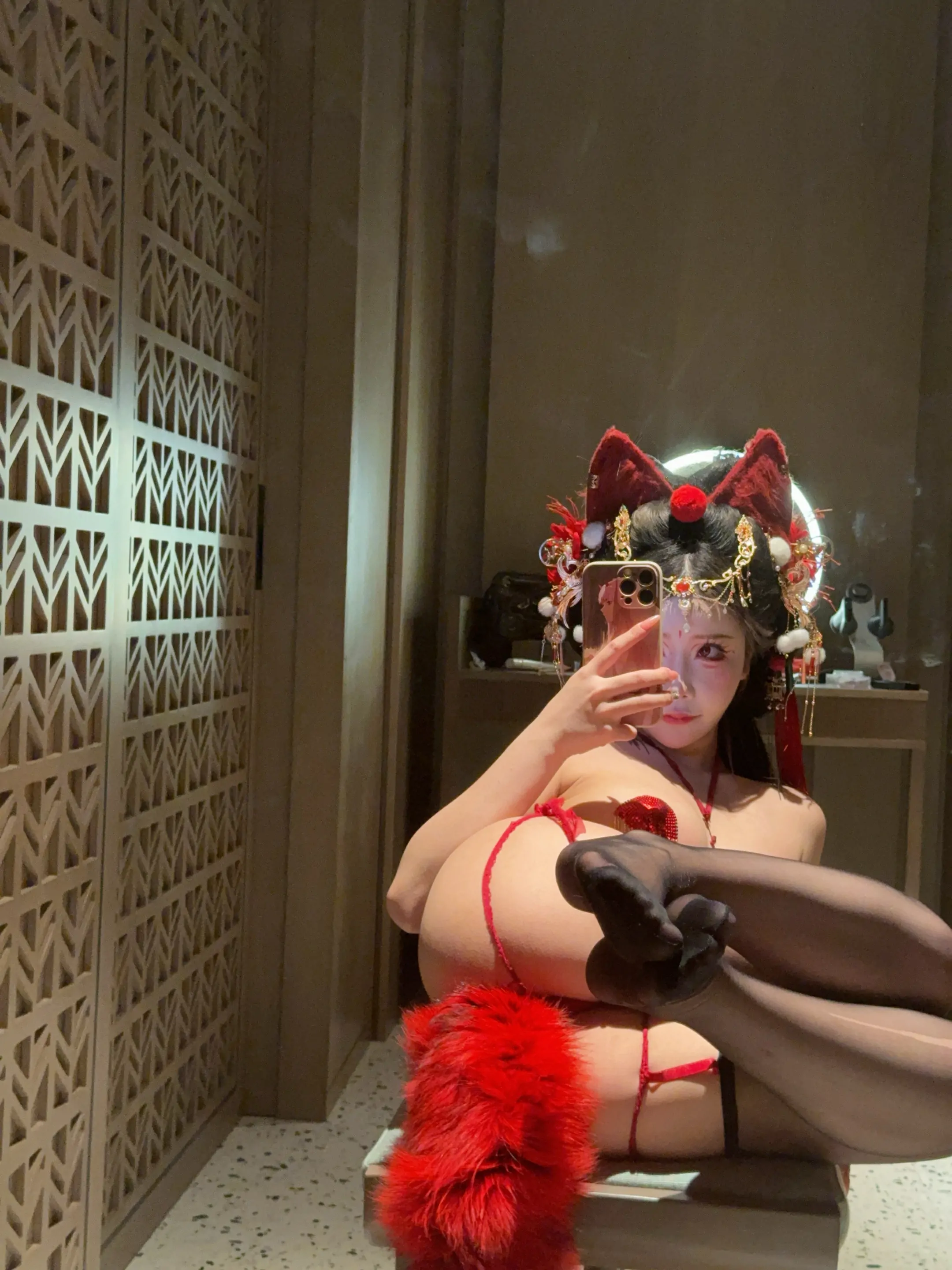 抱走莫子AA – 红色小尾巴 Cosplay-第94张