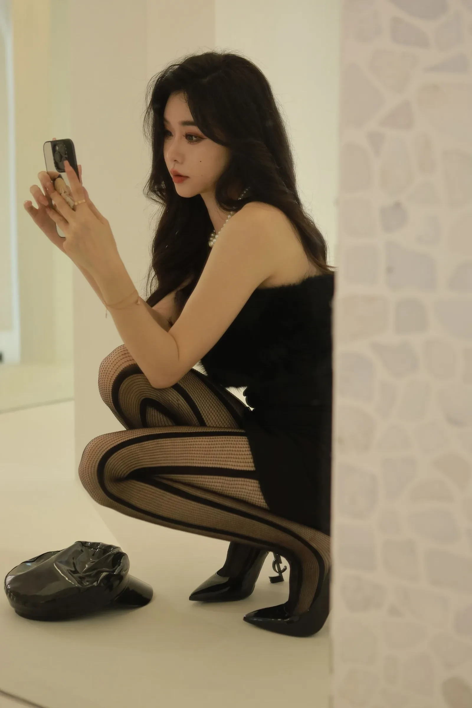 Sia不吃鱼 – 虾线黑丝 Cosplay-第48张