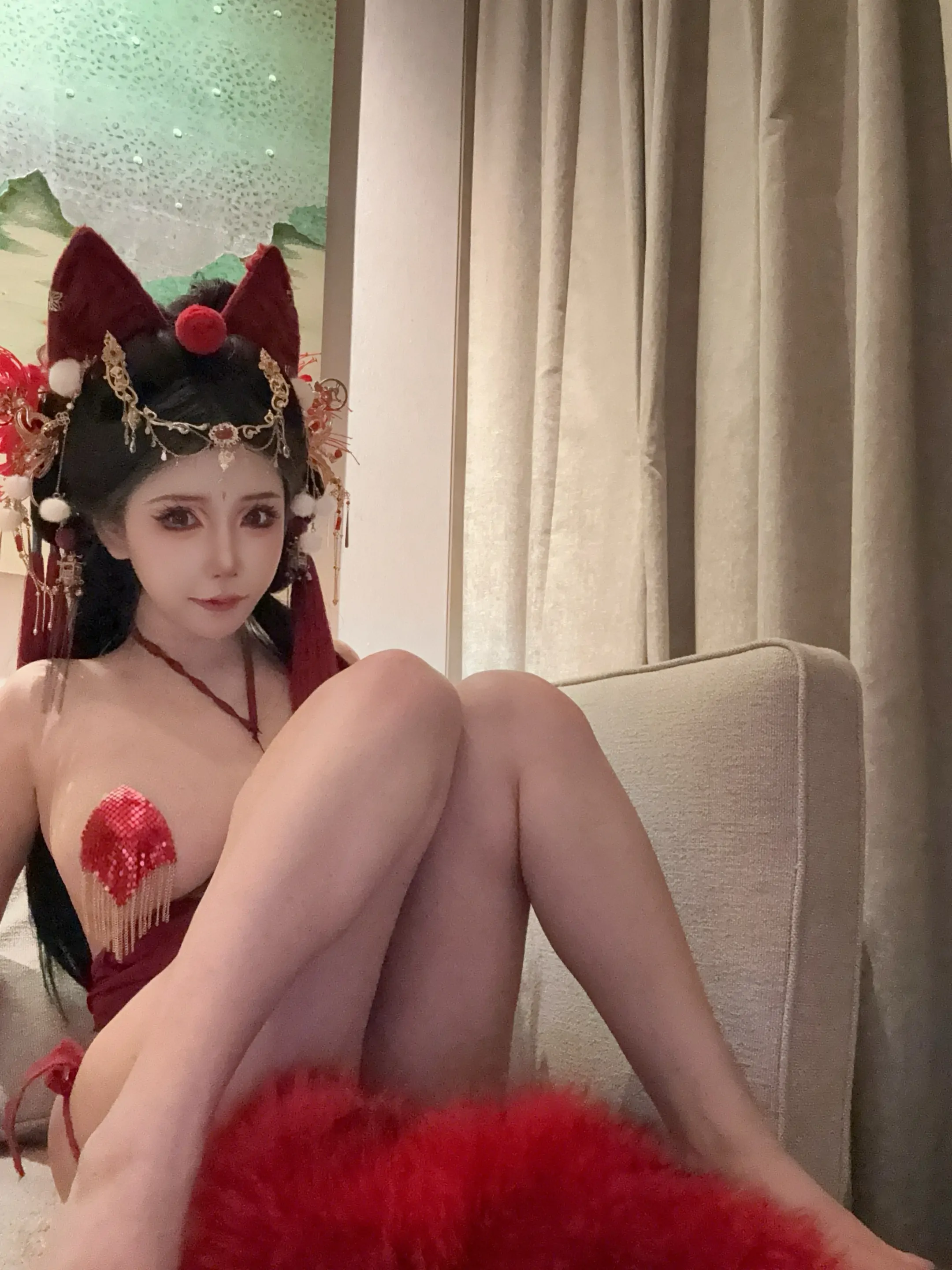 抱走莫子AA – 红色小尾巴 Cosplay-第114张