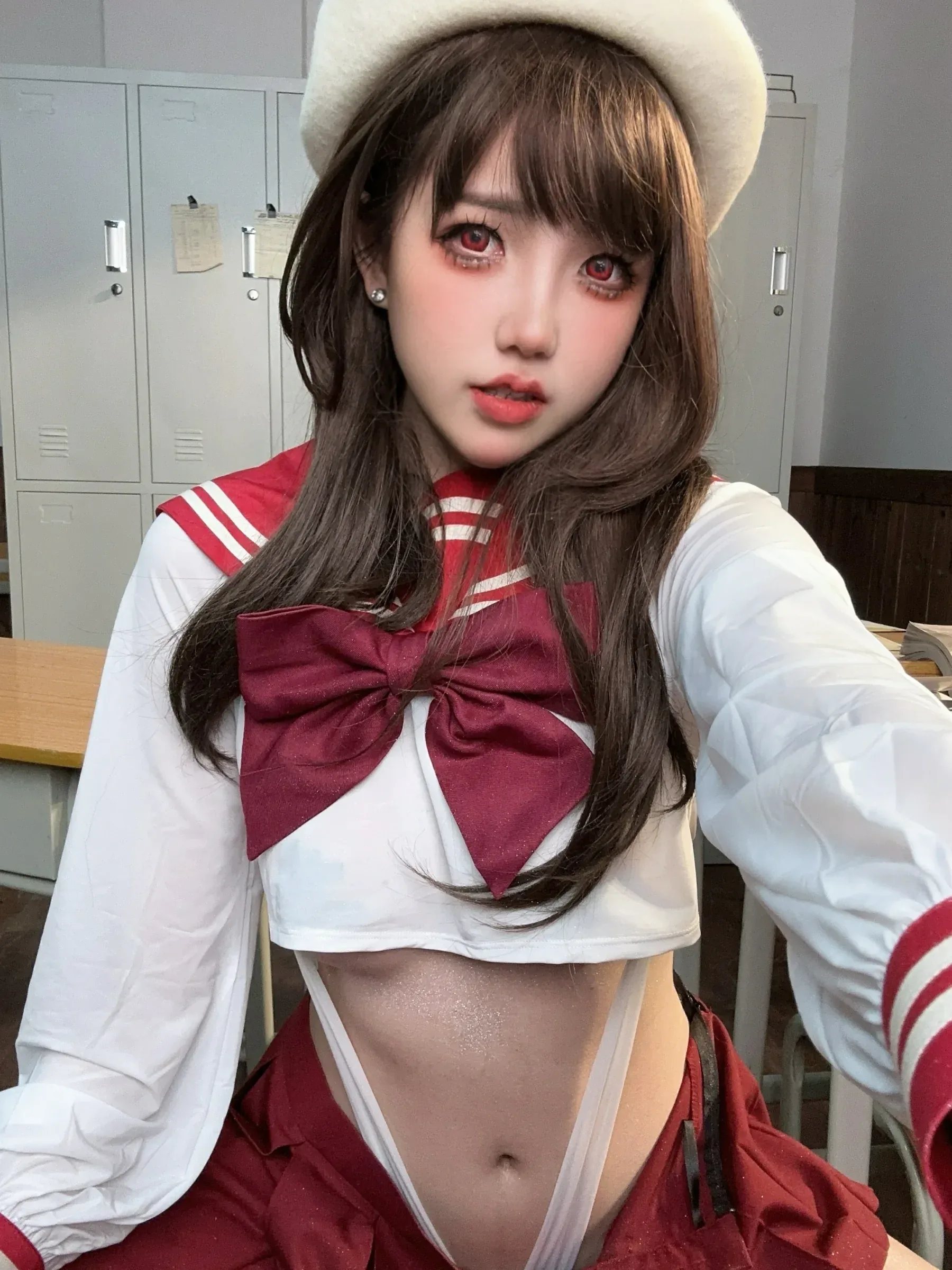阿薰kaOri – 白虎女高中生 Cosplay-第64张