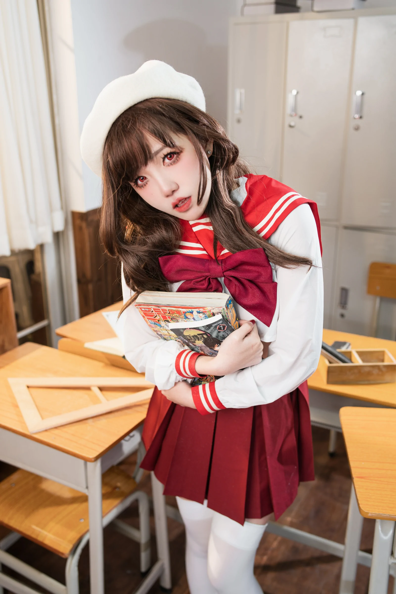 阿薰kaOri – 白虎女高中生 Cosplay-第74张
