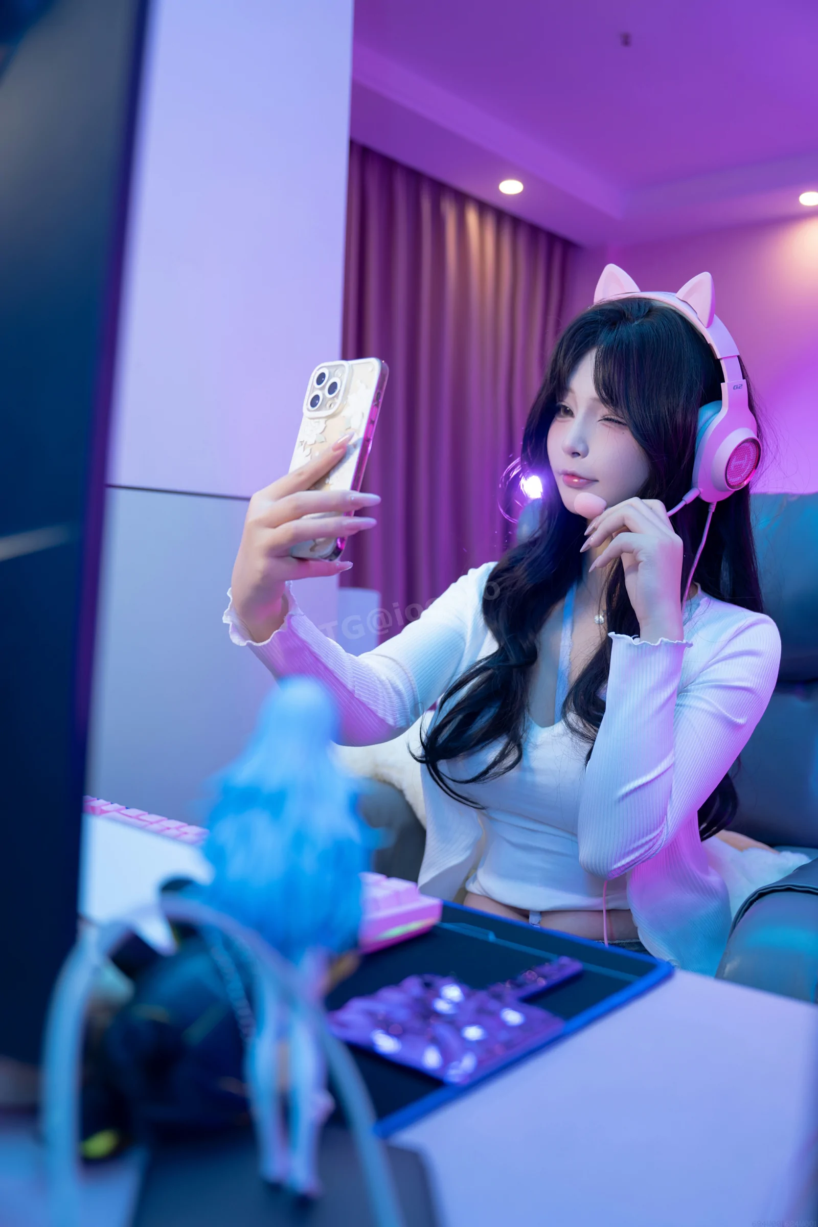 yuuhui玉汇  直播事故 Cosplay-第15张