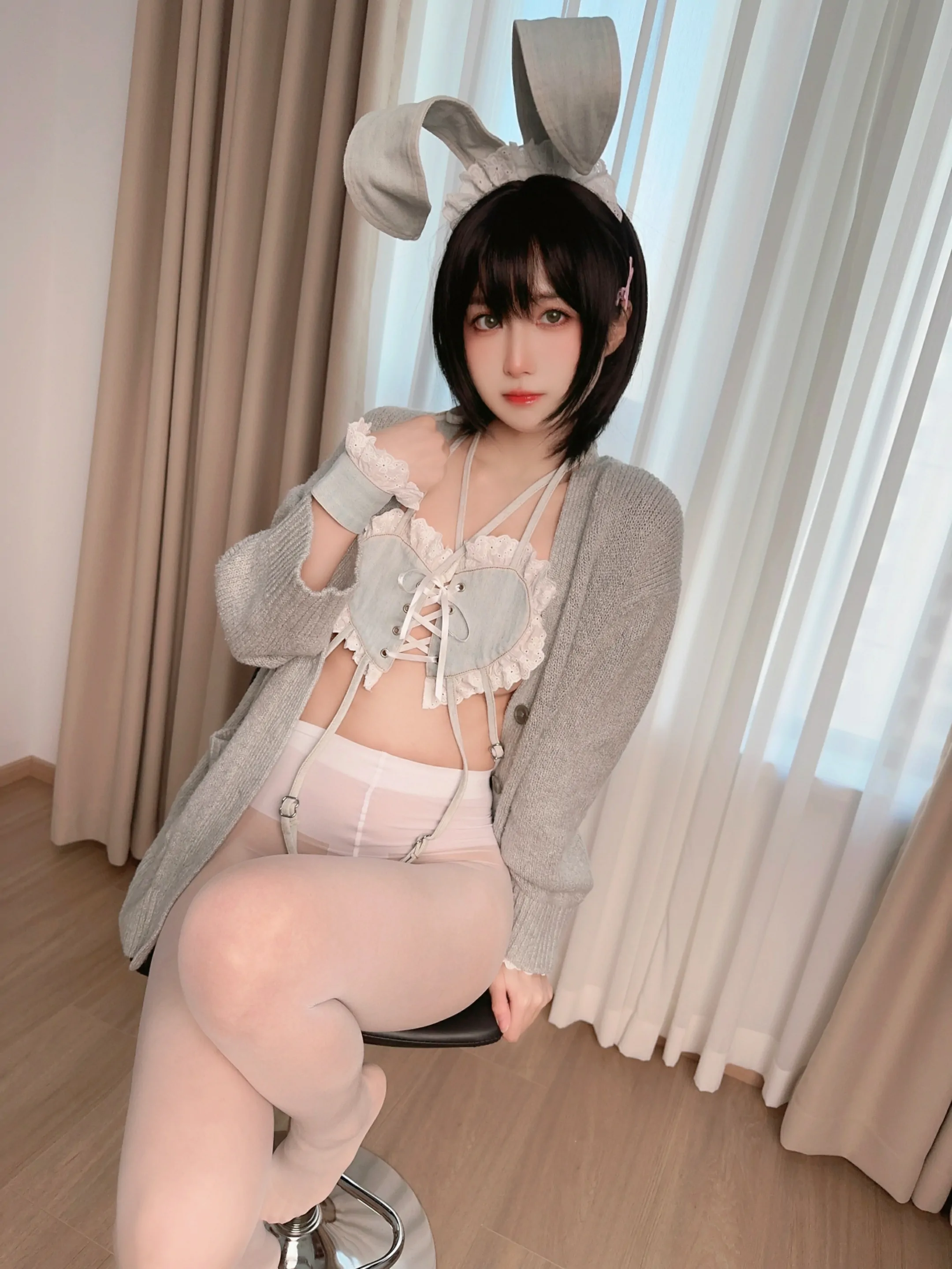 布丁大法 – 牛仔硬糖兔 Cosplay-第94张